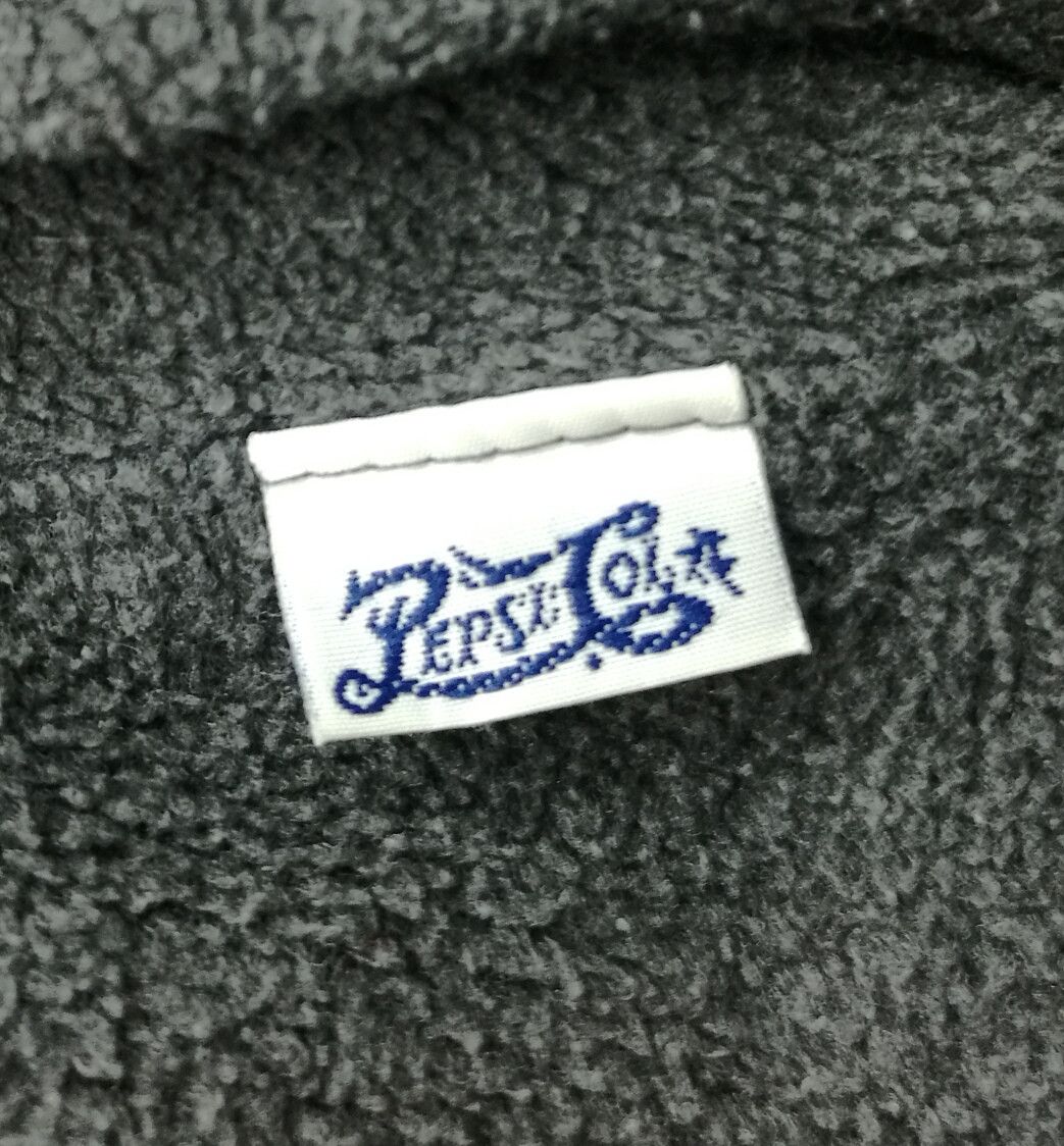 Pepsi Vintage Pepsi Cola Zipper Fleece Sweatshirt Size US XL / EU 56 / 4 - 7 Thumbnail