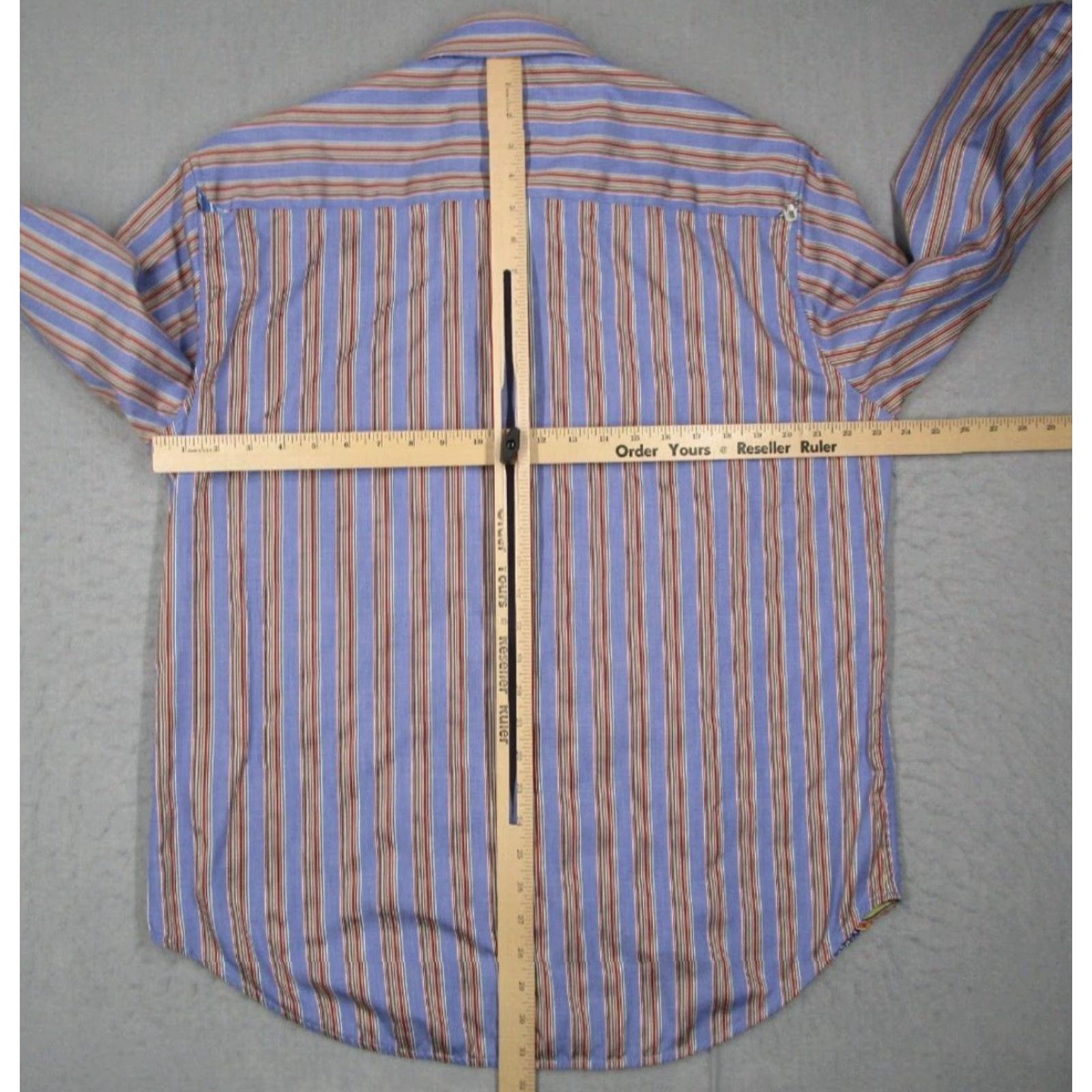 Robert Graham VINTAGE Robert Graham Dress Shirt Mens XL Purple Striped Button Up All Seasons Casual Office Size US XL / EU 56 / 4 - 7 Thumbnail