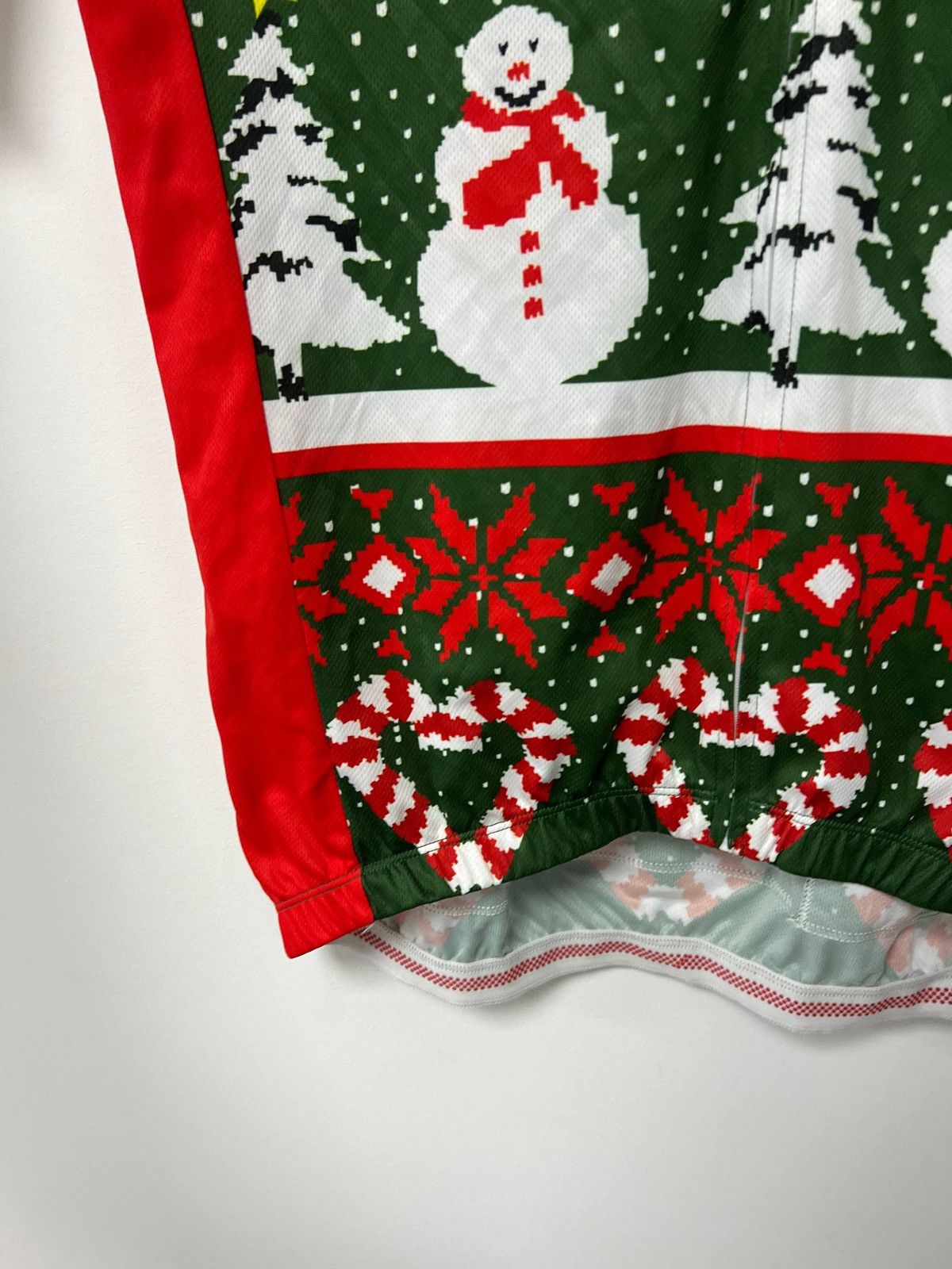 Other Vintage Christmas Holiday Cycling Jersey Racing Bicycle XL Size US XL / EU 56 / 4 - 8 Thumbnail