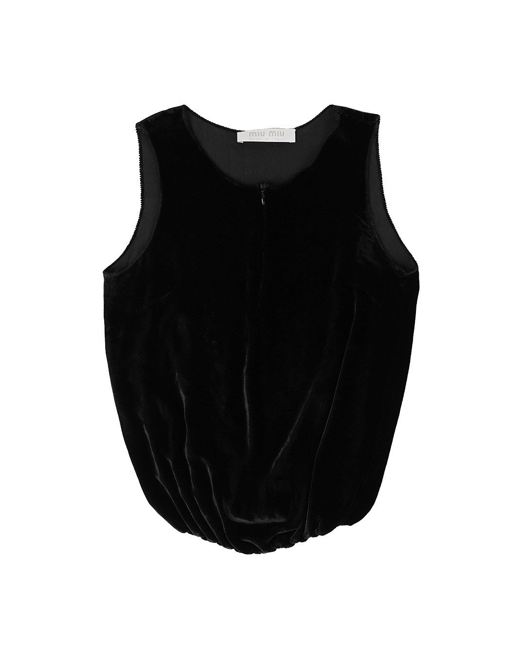 Miu Miu Miu Miu FW1998 Velvet Top Size XS / US 0-2 / IT 36-38 - 1 Thumbnail
