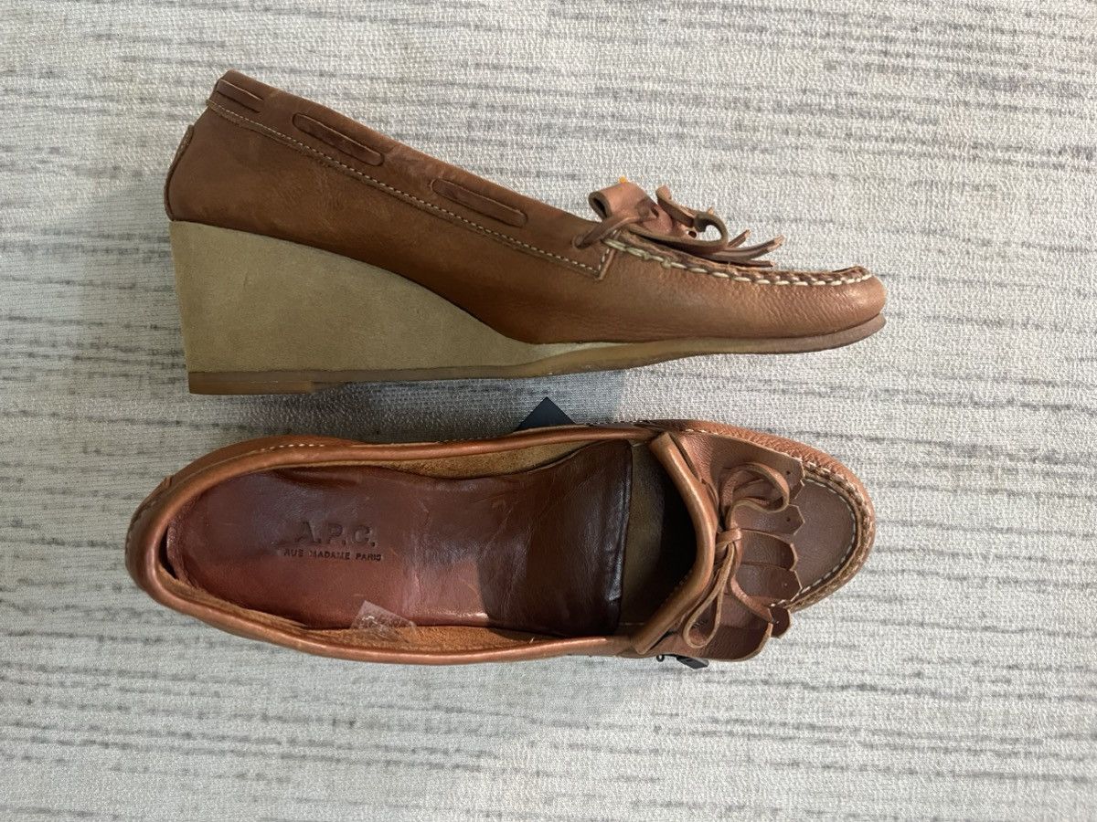 A.P.C. Apc leather shoes Size US 7 / IT 37 - 1 Thumbnail
