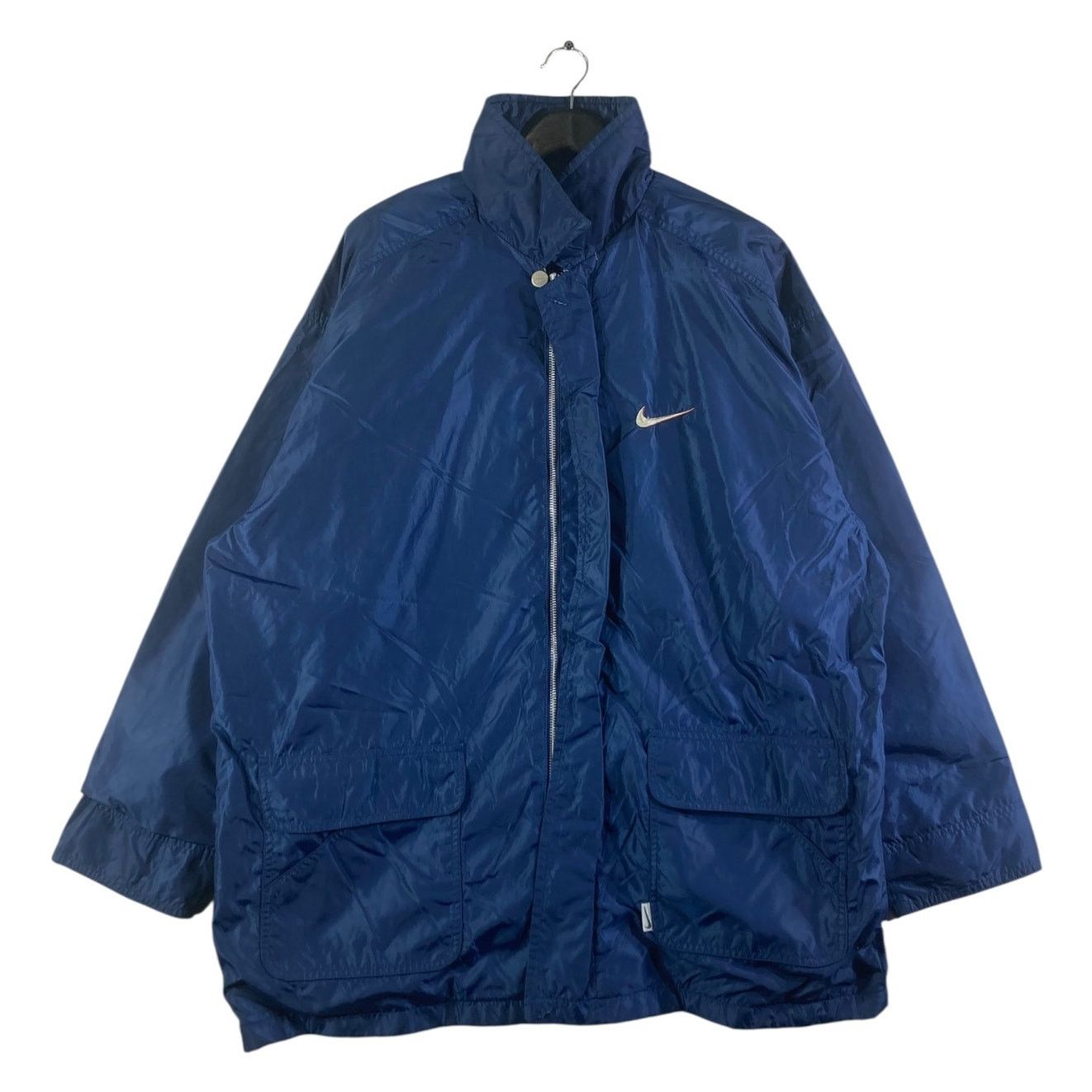 Vintage Nike Swoosh Full Zip Windbreaker Large