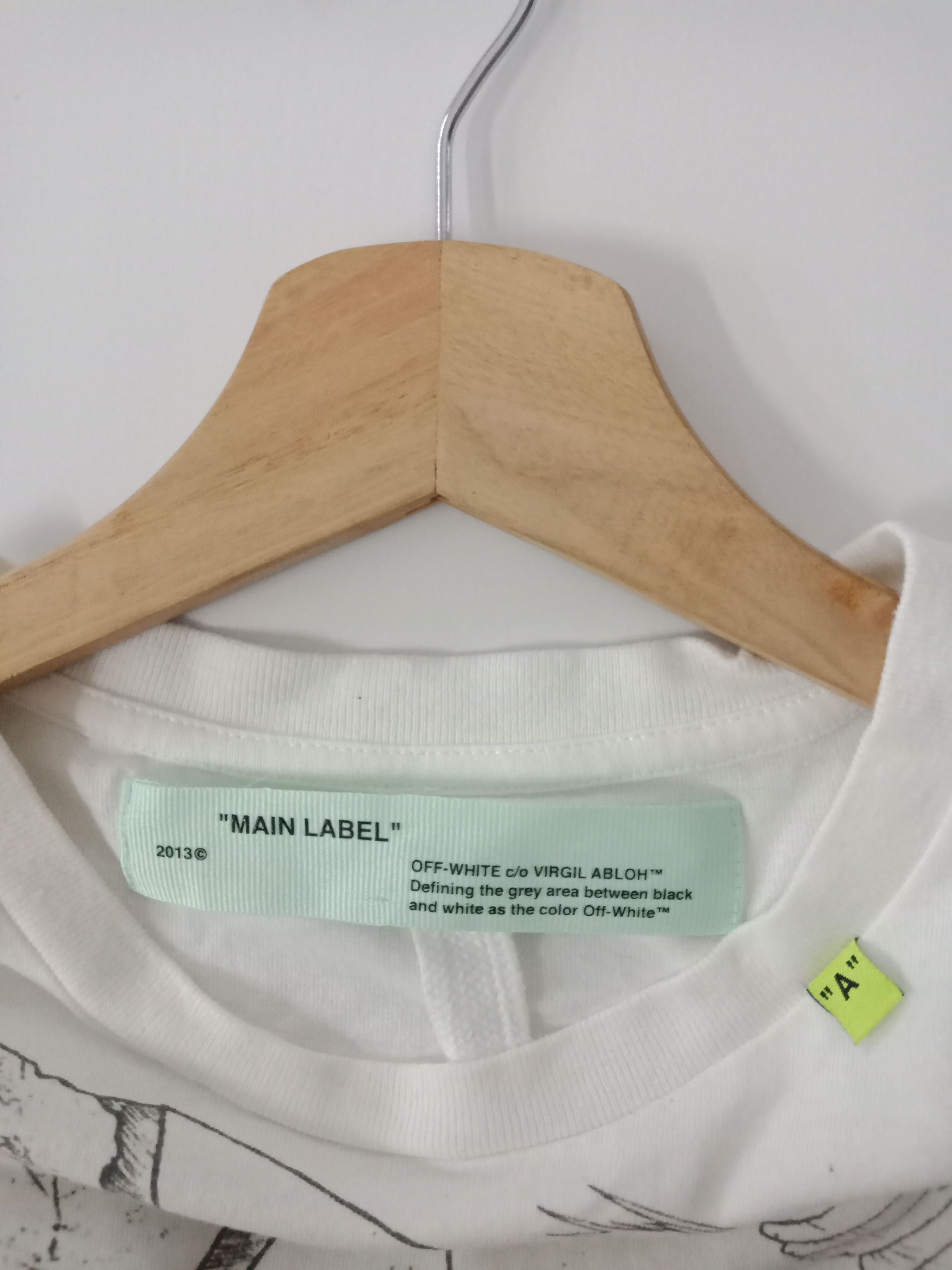 Off-White × Virgil Abloh 2013 Off-White Eagle Spell Out Logo #B Size US L / EU 52-54 / 3 - 4 Thumbnail