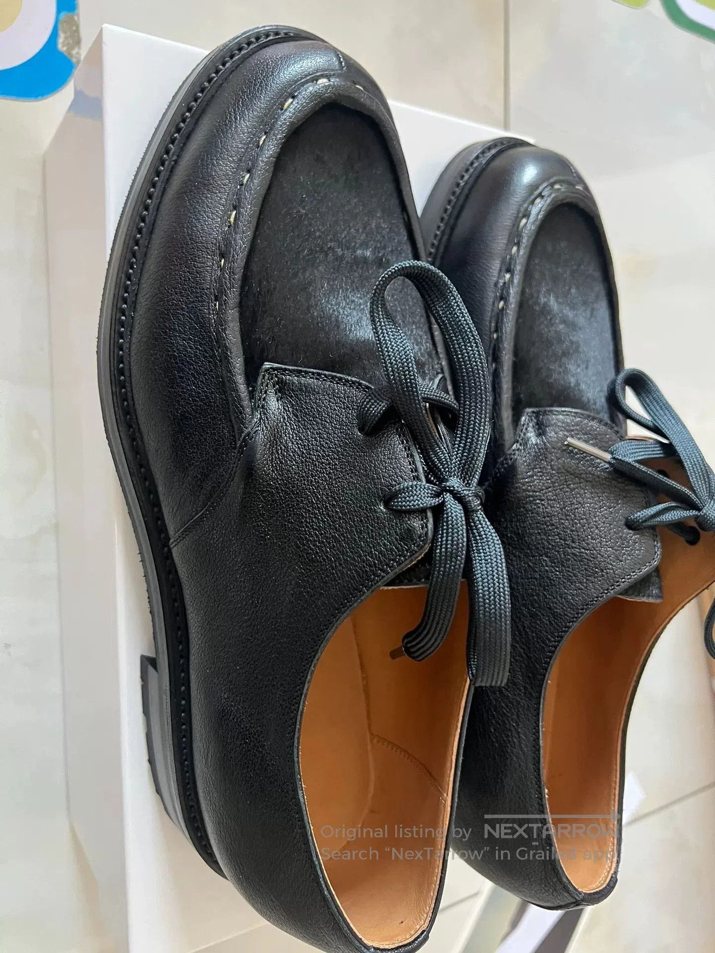 Japanese Brand Forme Artisan Handmade Calfskin Low. Size US 5.5 / EU 38 - 2 Thumbnail