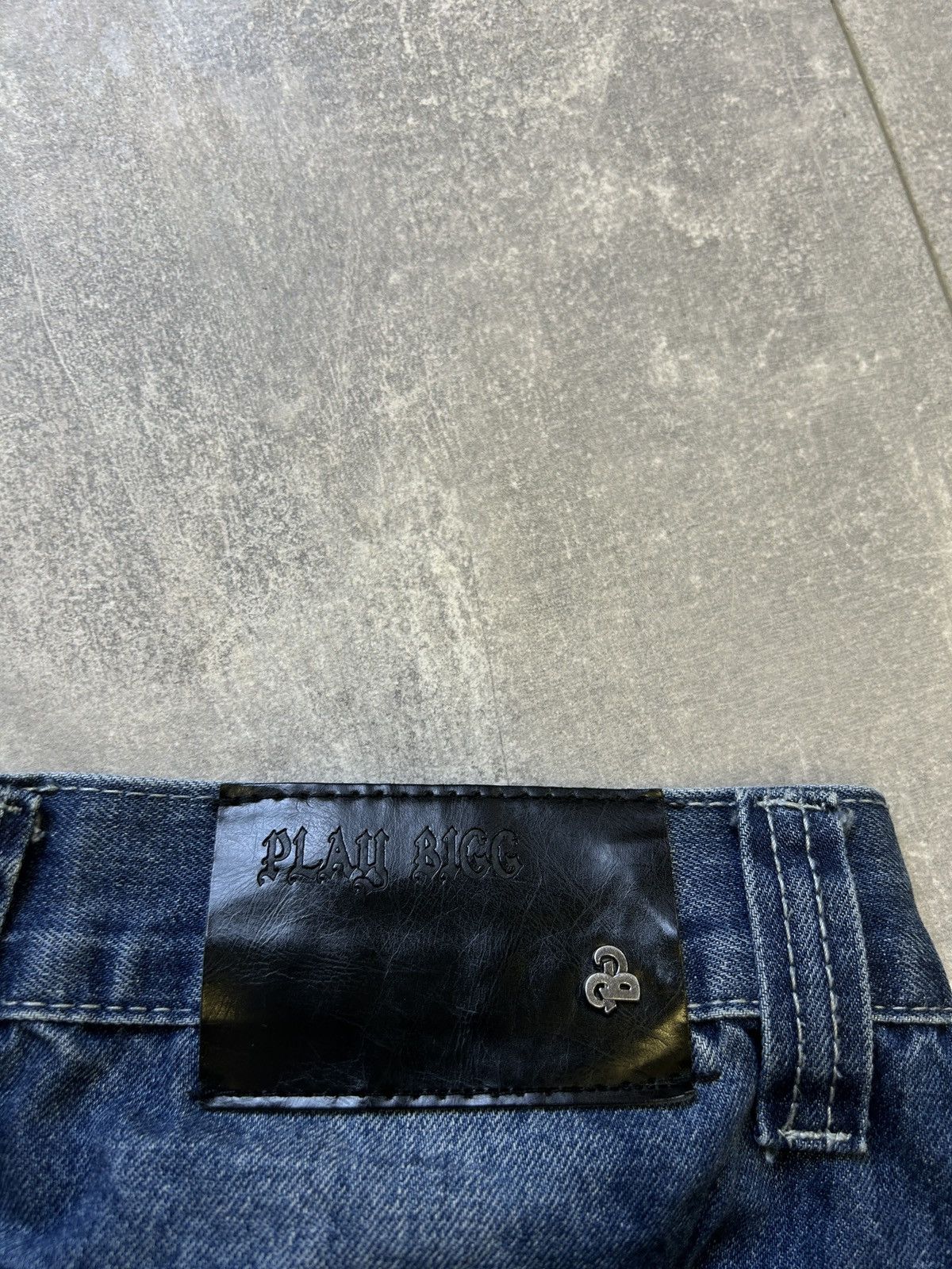 Japanese Brand × Vintage Mens Vintage play bigg shirts baggy style OG Travis Scott Size US 36 / EU 52 - 12 Thumbnail
