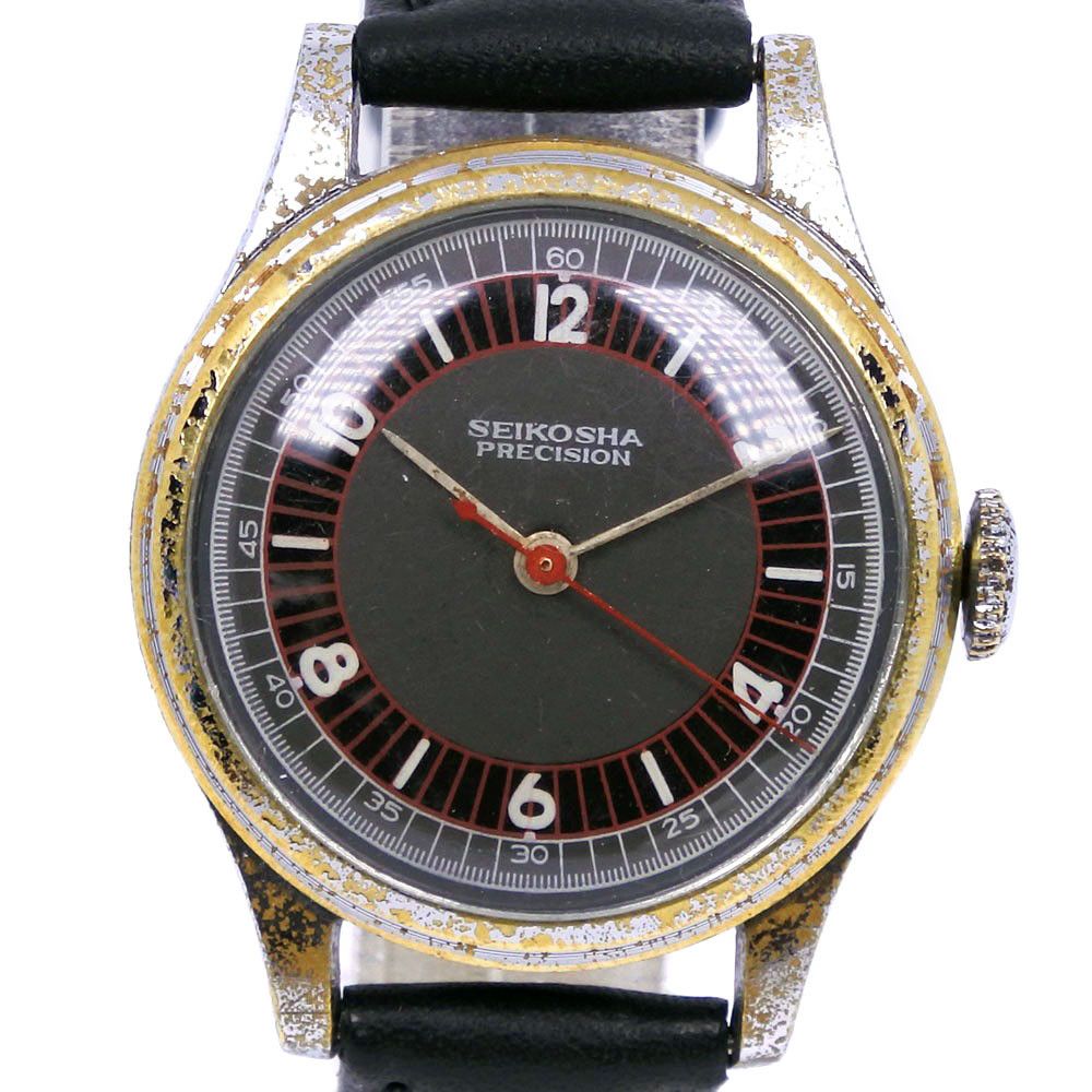 Seiko Seiko Seiko SEIKOSHA PRECISION Stainless Steel Watch Metal Other DUTY FREE for USA Size ONE SIZE - 1 Thumbnail