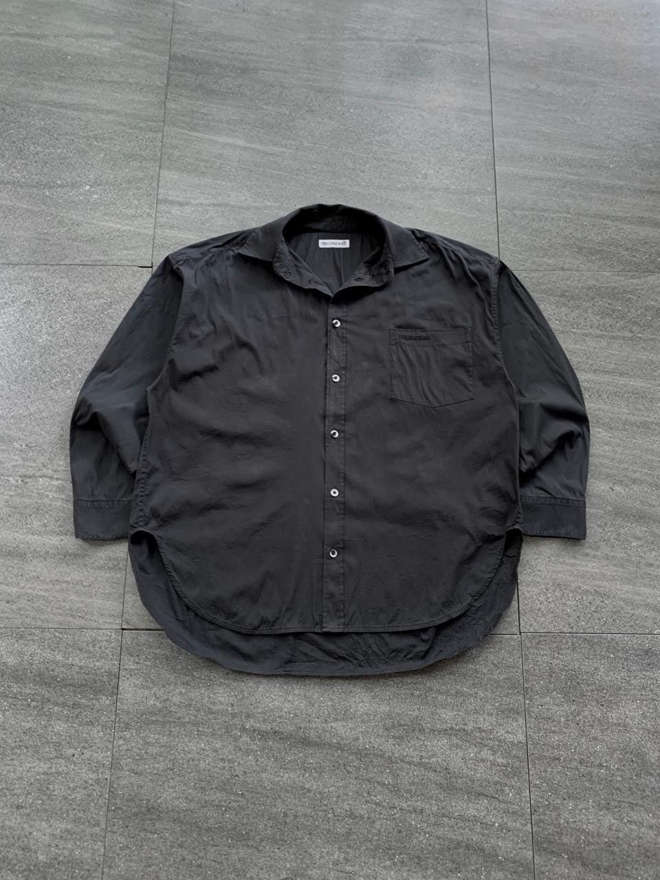 Balenciaga FREE TAX! Faded Embroidery Formal Shirt Size US M / EU 48-50 / 2 - 1 Thumbnail