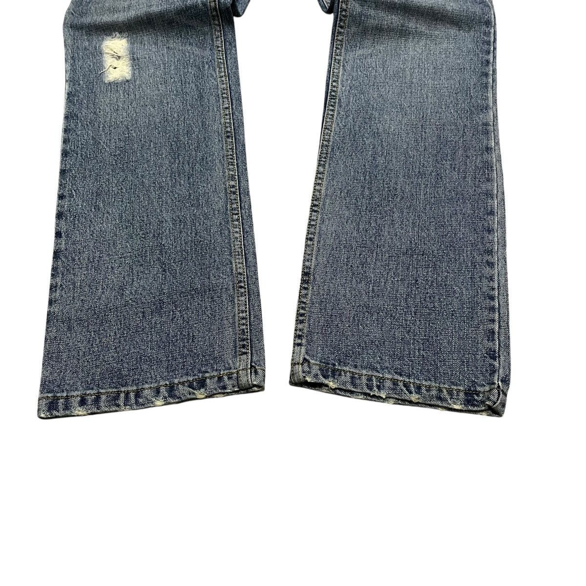 Japanese Brand Y2K Double Waist Denim Pants Mouth Valley Size US 30 / EU 46 - 4 Thumbnail