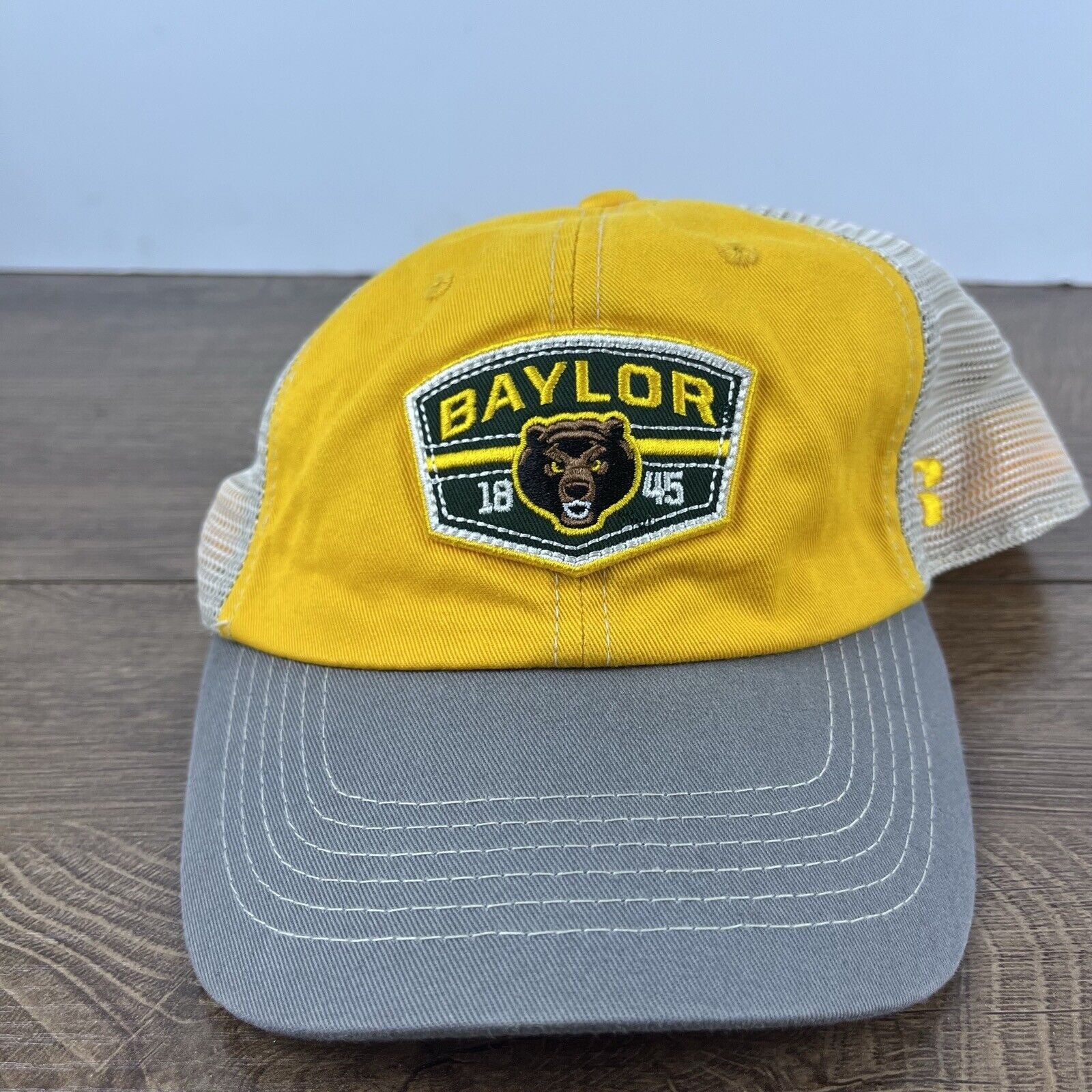 Other Baylor Bears Snapback Hat Yellow Cap Adjustable Yellow Adult Size ONE SIZE - 1 Thumbnail