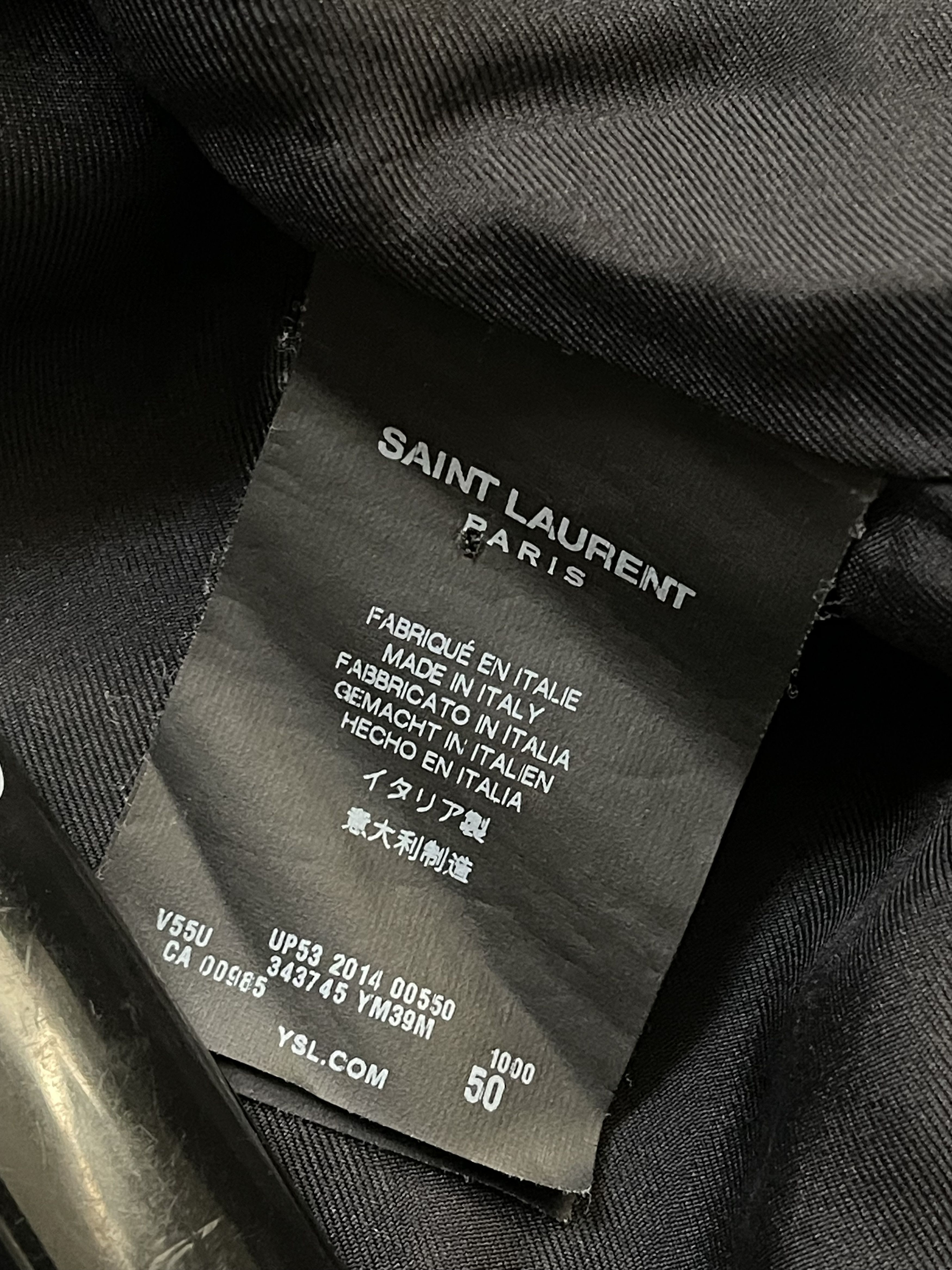 Saint Laurent Paris Saint Laurent Paris 14ss Teddy Jacket Size US XS / EU 42 / 0 - 5 Thumbnail