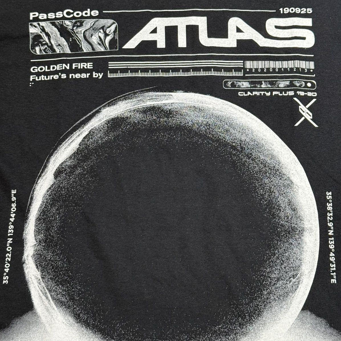 Other Passcode Clarity Tour 19-20 Official Merchandise Tag Gildan Size US M / EU 48-50 / 2 - 5 Thumbnail