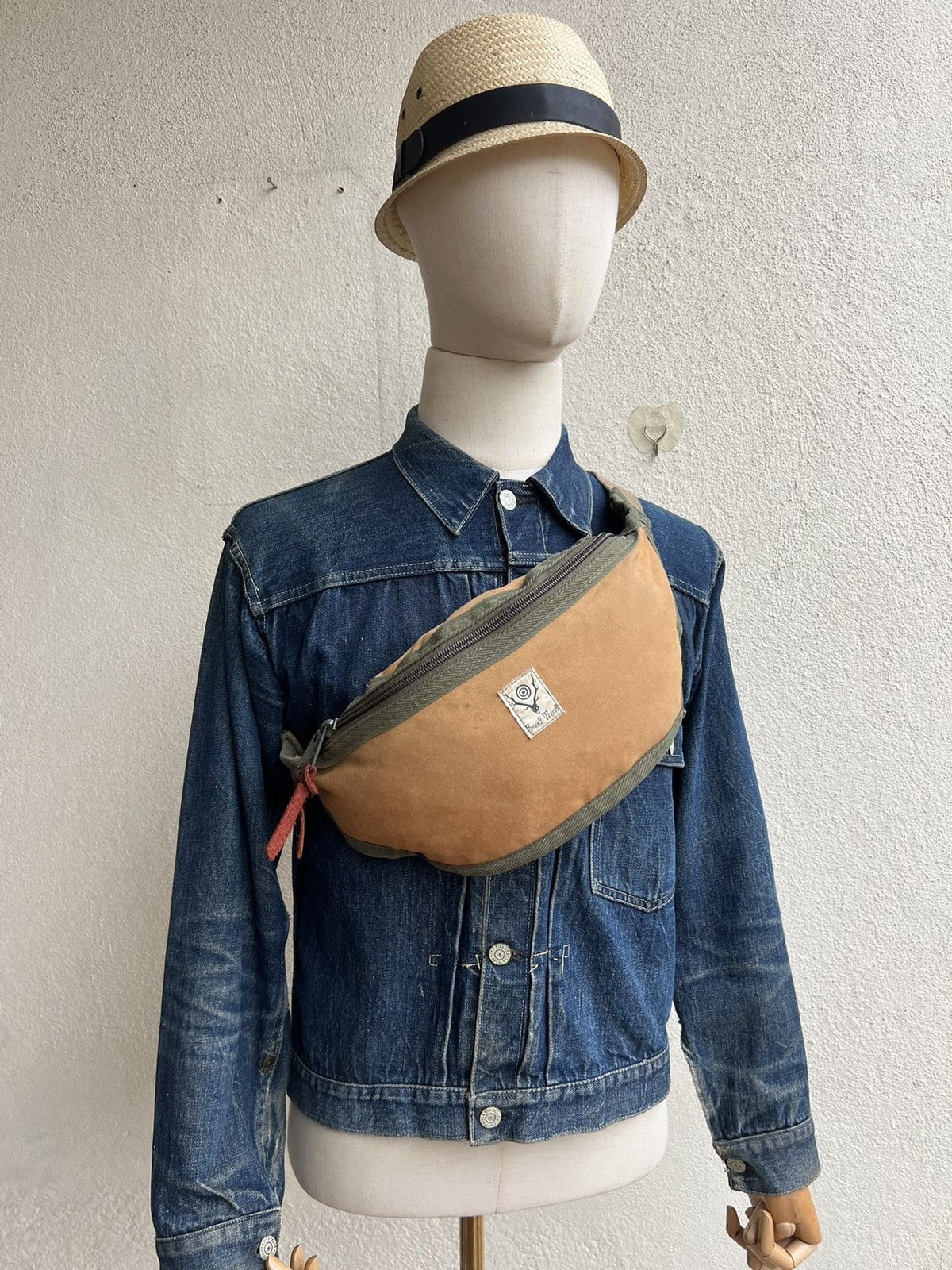 South2 West8 South2 West8 Faded Chest Waist Bag Size ONE SIZE - 4 Thumbnail