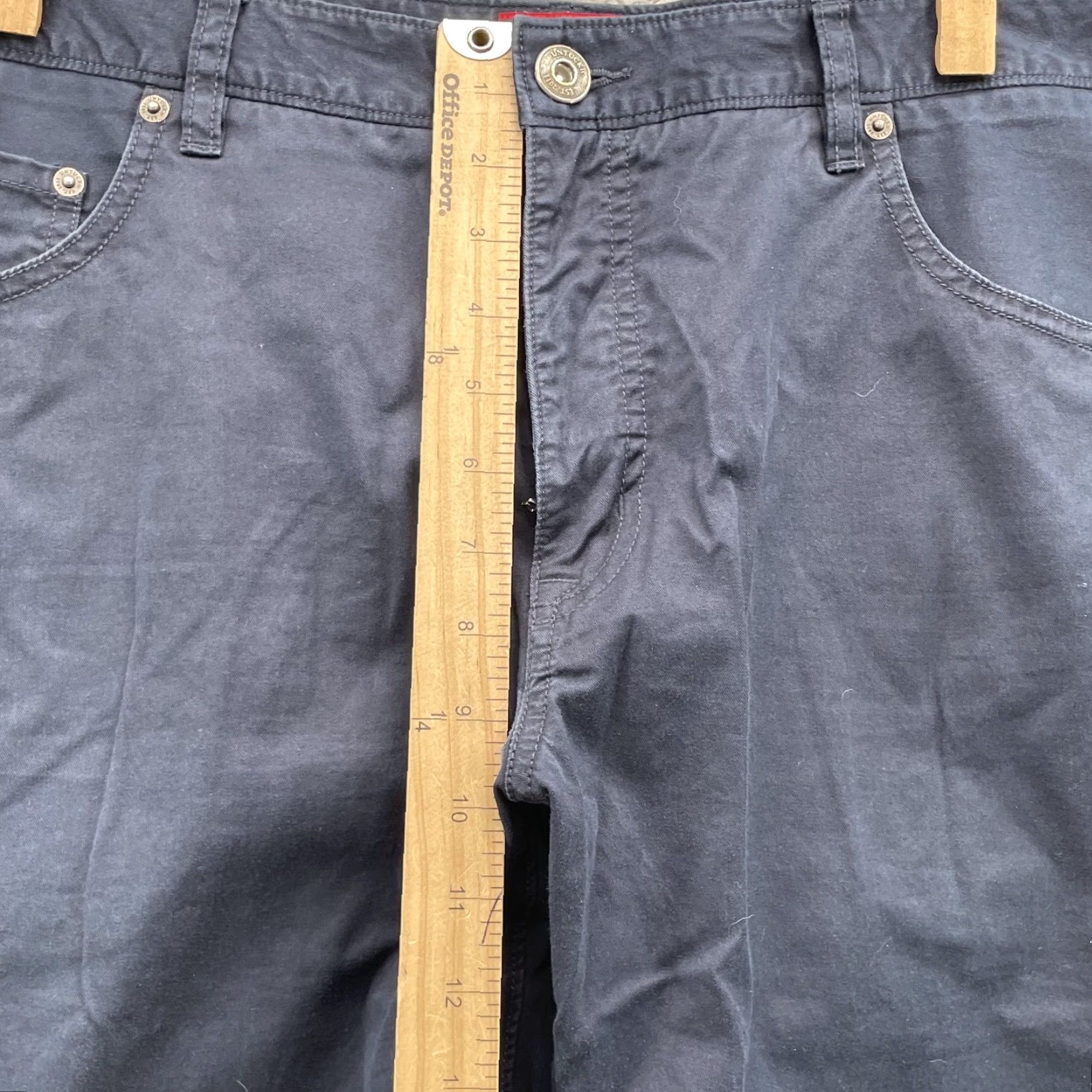 Peter Millar UnTUCKit Pants Men's 38x30* Blue 5-Pocket Classic Academia Preppy Casual Office Shirt? Size US 38 / EU 54 - 6 Thumbnail