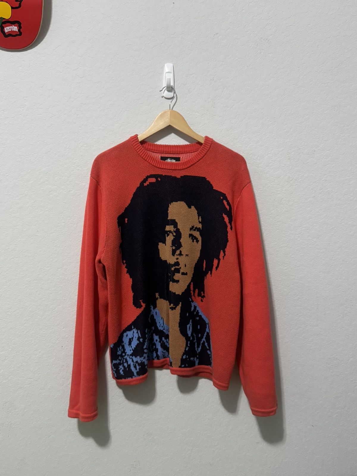 Stussy Bob Marley Sweater | Grailed