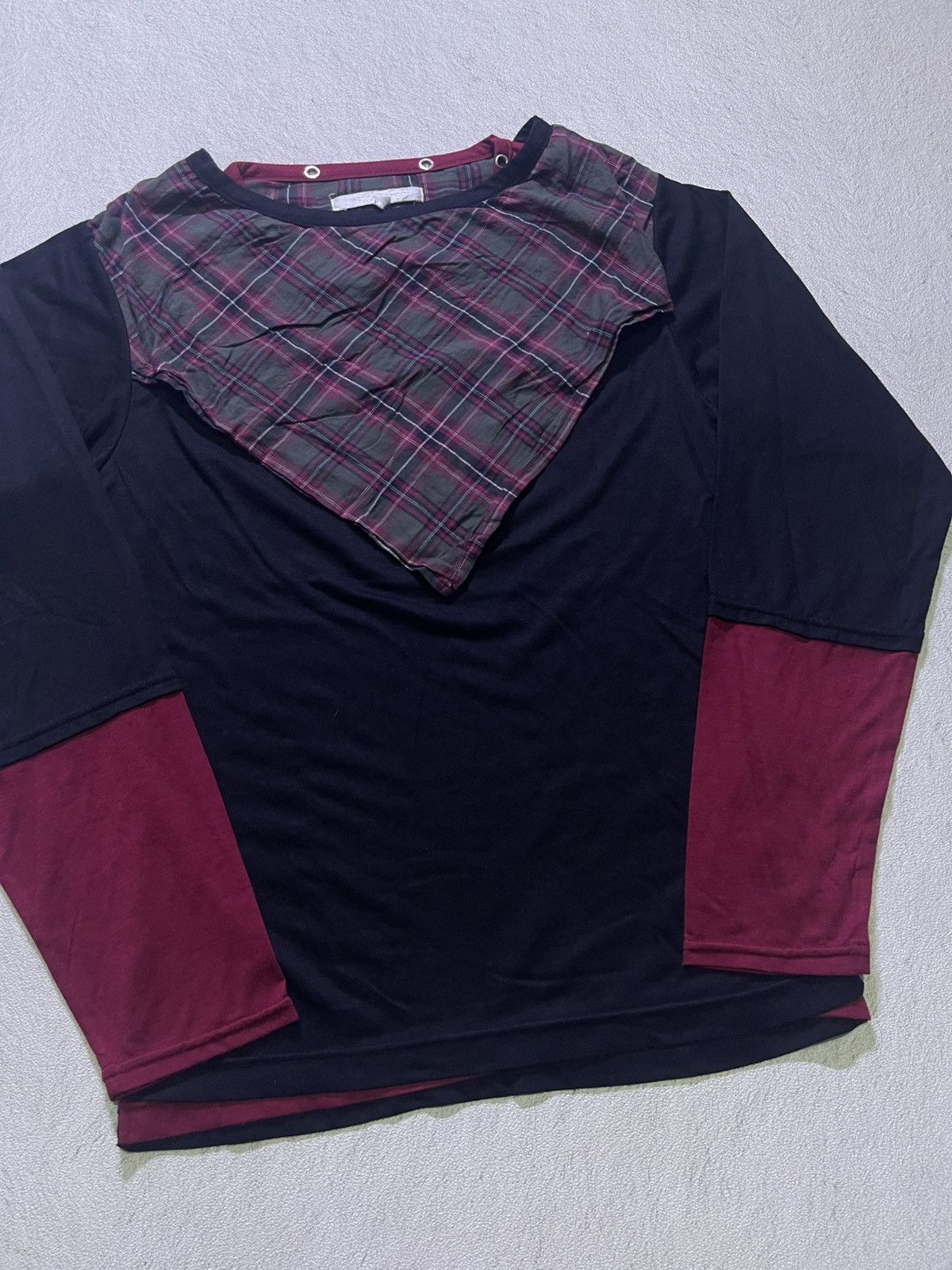 Japanese Brand Y2K SCISSORS long sleeve tshirt Size US M / EU 48-50 / 2 - 2 Thumbnail