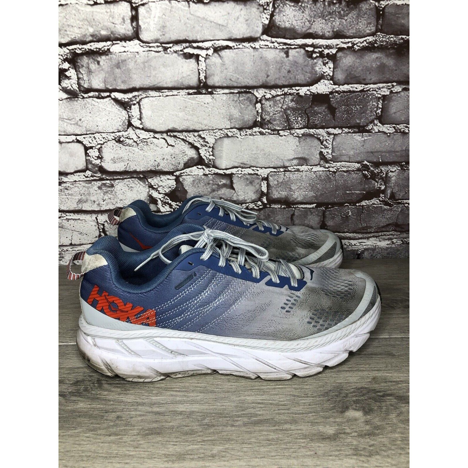Hoka Hoka One One Clifton 6 Plein Air Moonlight Blue Synthetic Ru Size US 11 / IT 41 - 3 Thumbnail
