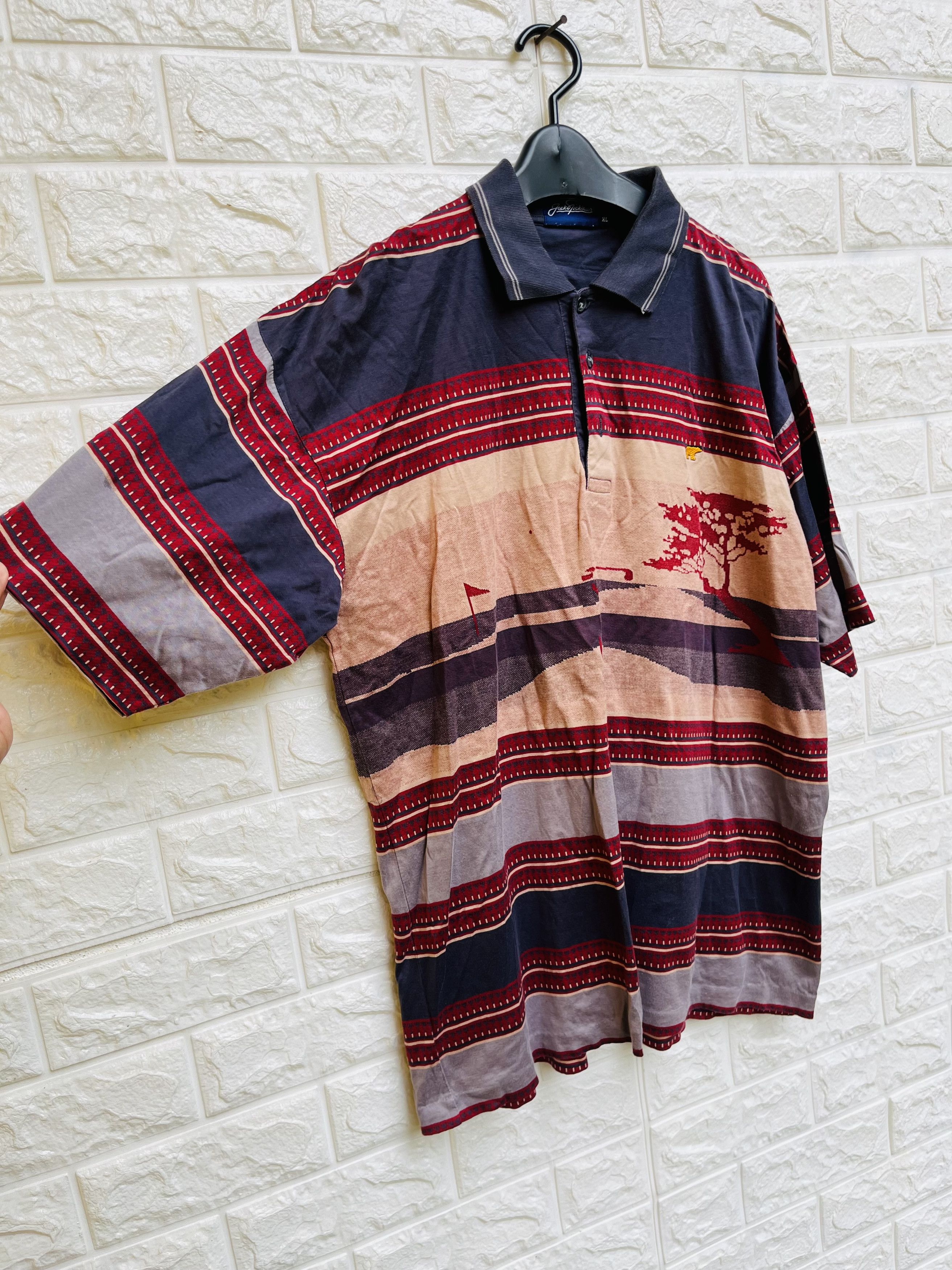 Japanese Brand × Vintage Vintage Jack Spicklaus Golf Japanese Designer Fashion Style Size US L / EU 52-54 / 3 - 3 Thumbnail