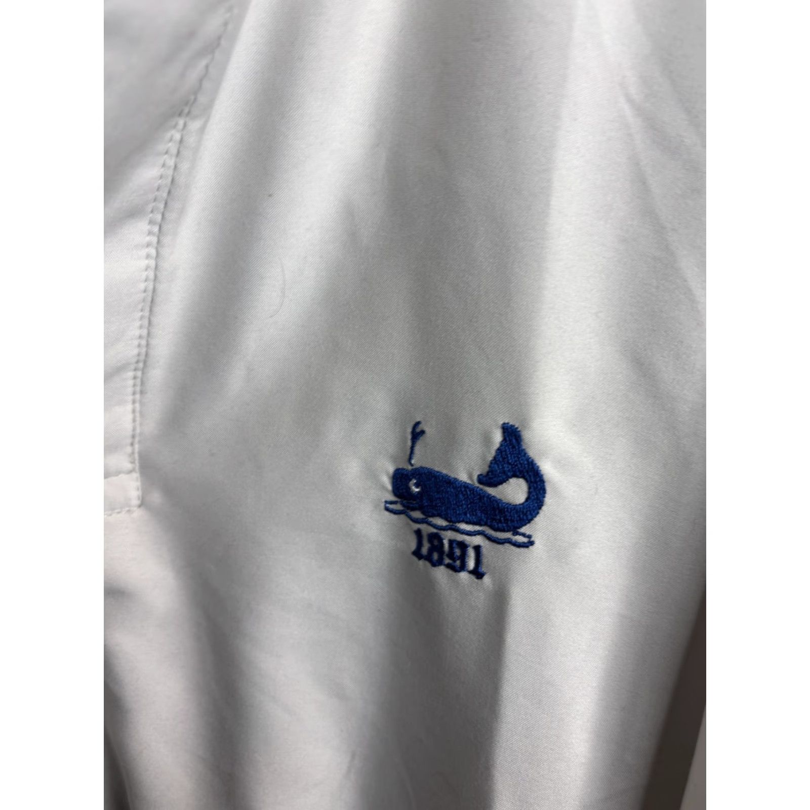 Vintage Zero Restriction Golf Windbreaker Jacket Mens Large White Lightweight Pullover Windbreaker Size US L / EU 52-54 / 3 - 3 Thumbnail