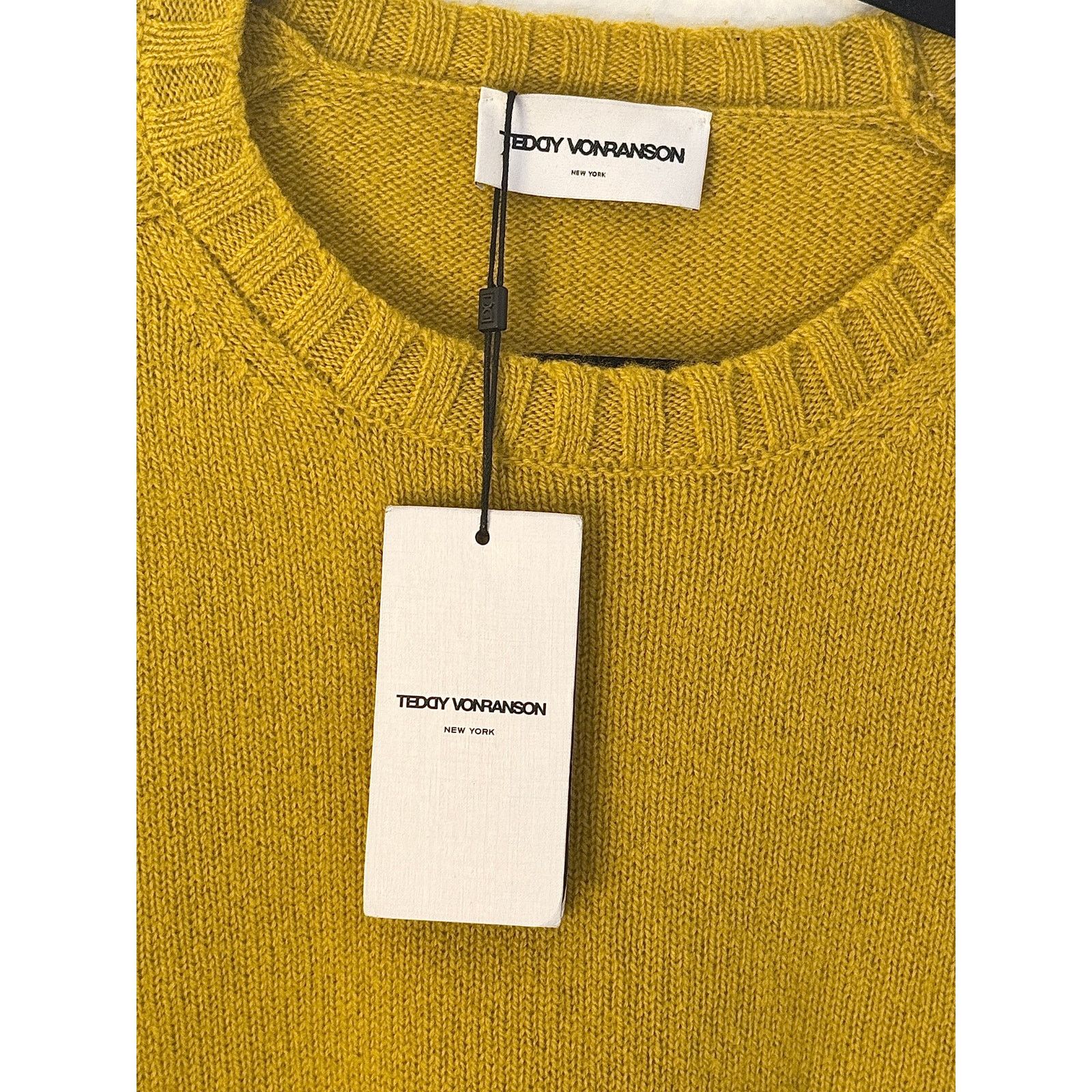 Other Teddy Vonranson NWT Mustard Wool Sweater Size US M / EU 48-50 / 2 - 3 Thumbnail