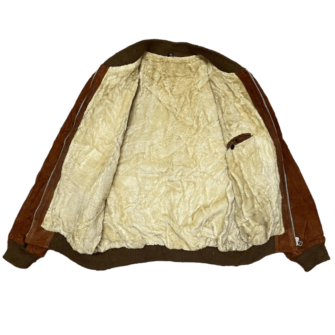 Japanese Brand Vintage Japanese Brand Leather Bomber Jacket Size US L / EU 52-54 / 3 - 6 Thumbnail