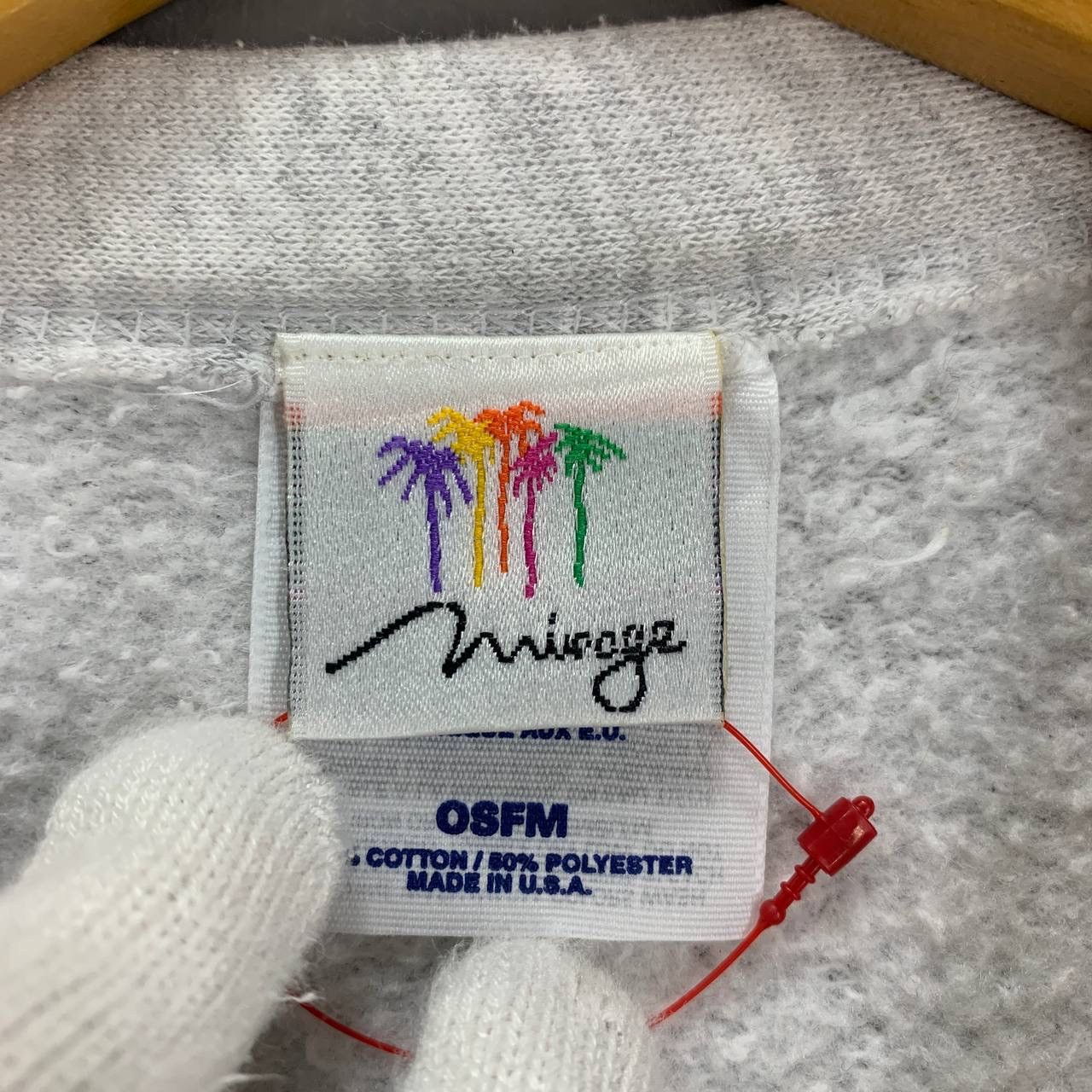 Mirage 90s Vintage MIRAGE 50/50 Button Sweatshirt #2368-03 Size US L / EU 52-54 / 3 - 7 Thumbnail