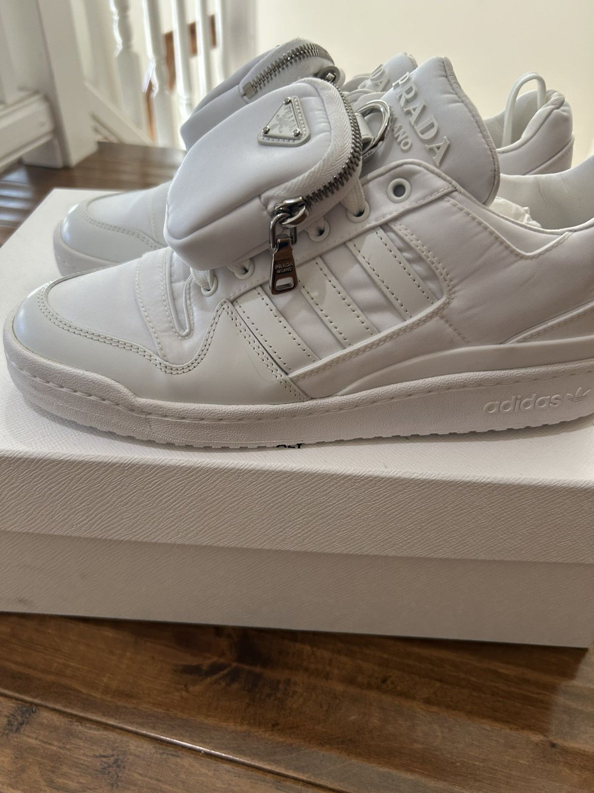 Adidas Adidas Prada Re-Nylon Forum Low Sneakers US 8.5 Size US 8.5 / EU 41-42 - 1 Thumbnail
