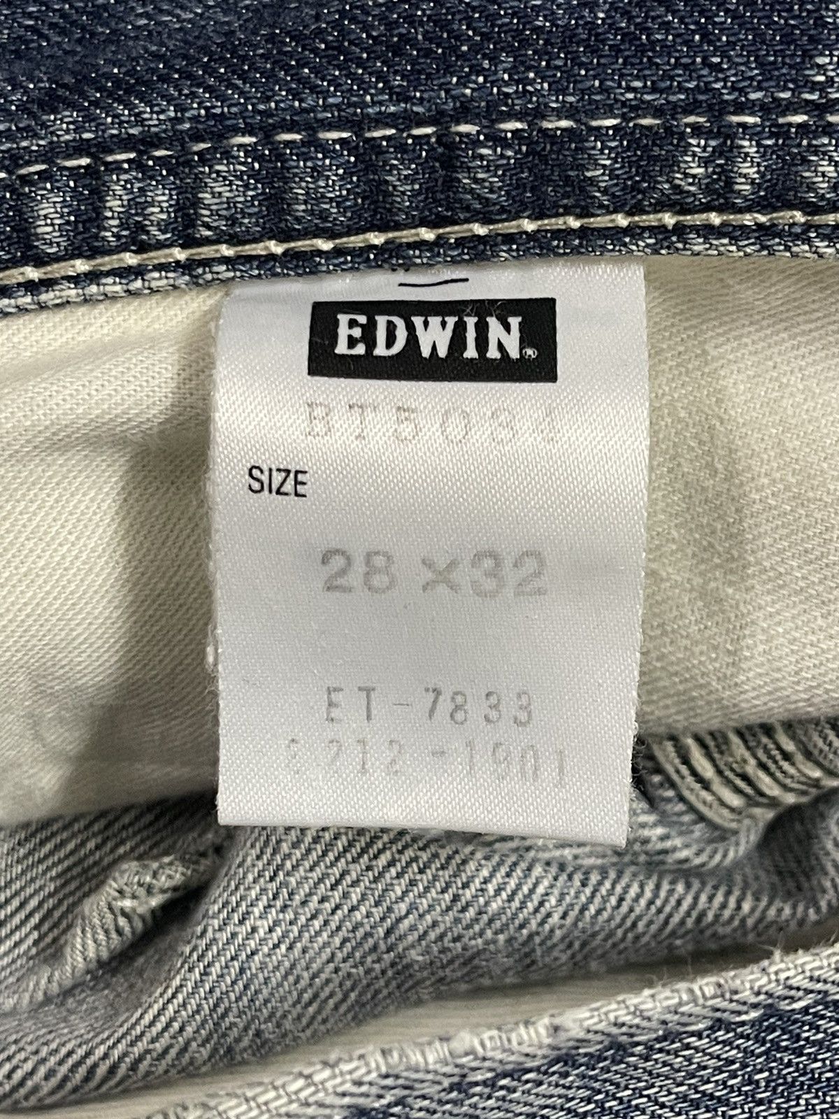 Edwin Vintage Edwin Blue Trip Faded Bleached Style Carpenter Jeans Size US 30 / EU 46 - 10 Thumbnail