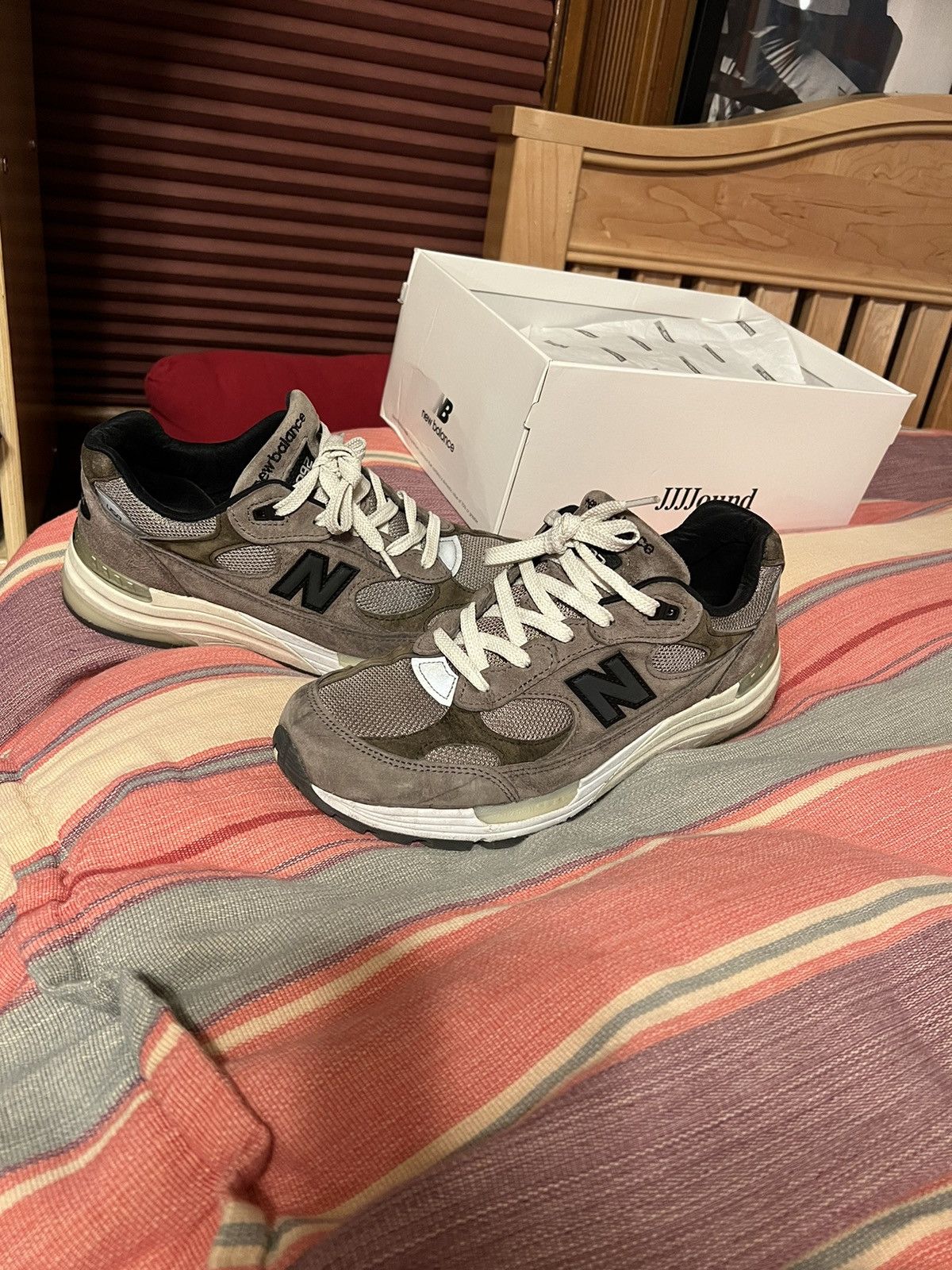 JJJJound × New Balance New Balance 992 JJJJound Grey - M992J2 Size US 9 / EU 42 - 5 Thumbnail