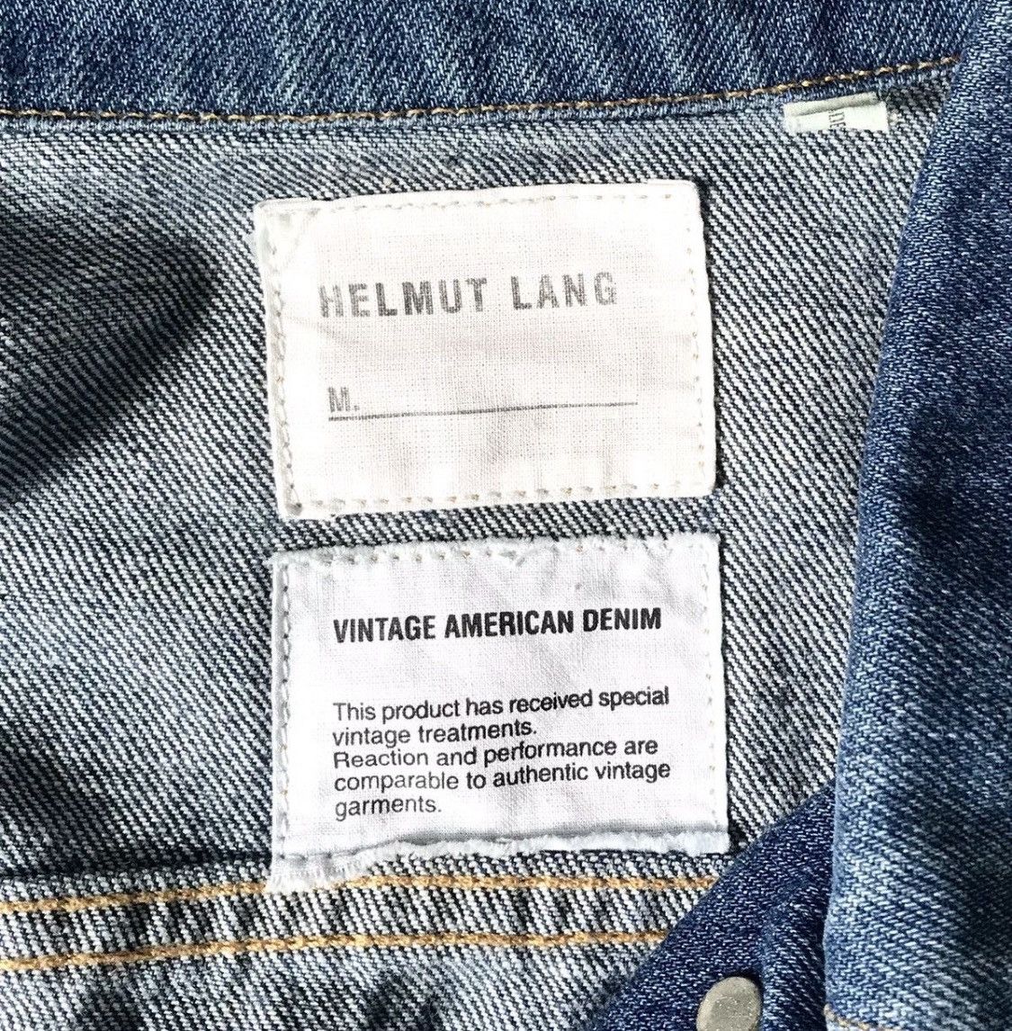 Helmut Lang Vintage helmut lang american denim jacket Size US S / EU 44-46 / 1 - 5 Thumbnail