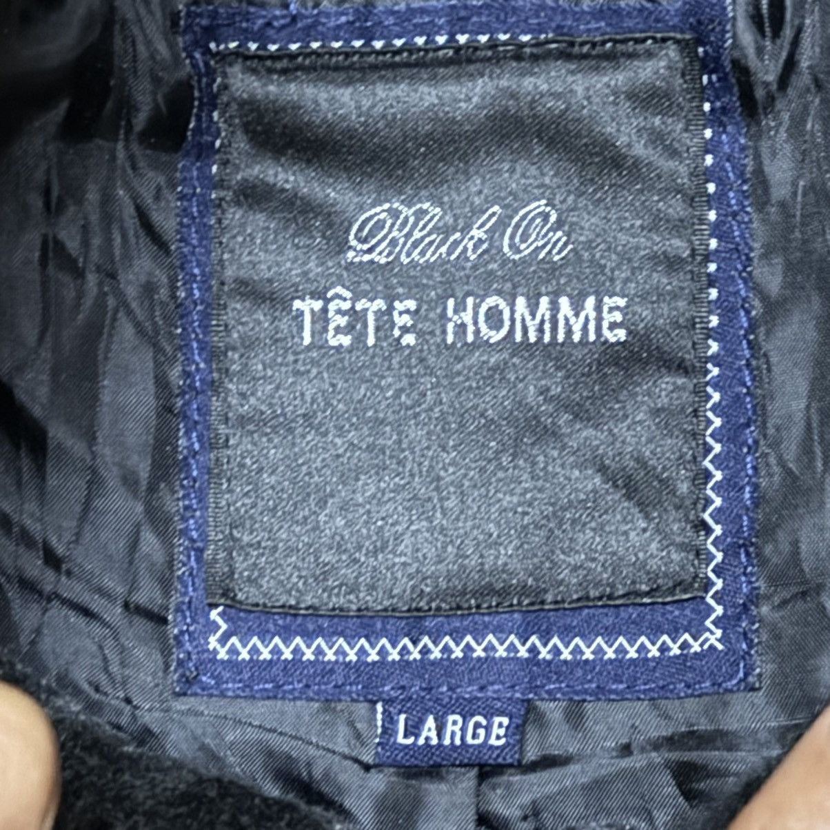 Tete Homme Tete Homme Issey Miyake Varsity Jacket Size US L / EU 52-54 / 3 - 5 Thumbnail
