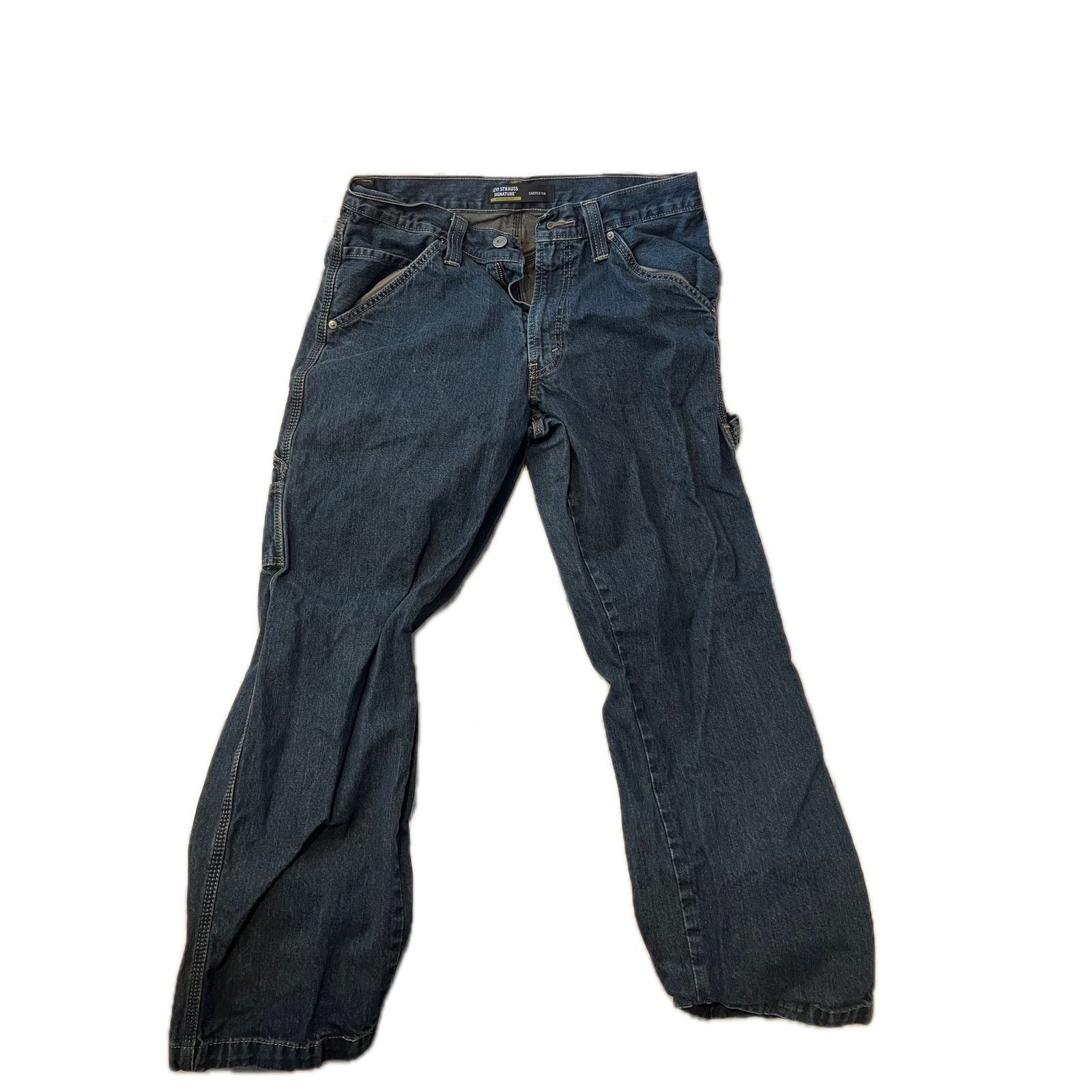 Levi's Levi's Signature Work Wear Carpenter Jeans Mens 32x30 Size US 32 / EU 48 - 1 Thumbnail
