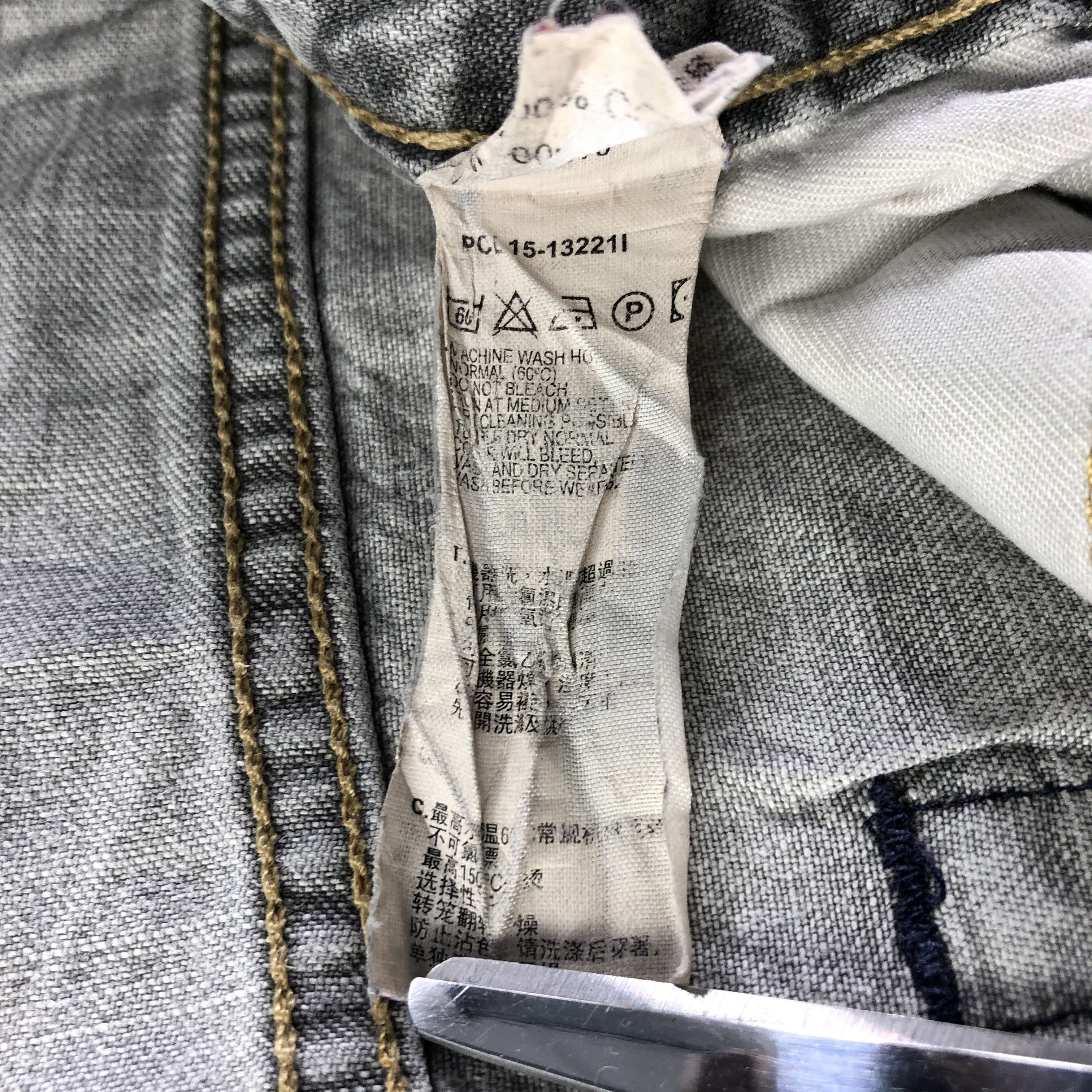 Levi's Vintage Light Wash Levis Jeans-J4091 Size US 34 / EU 50 - 10 Thumbnail