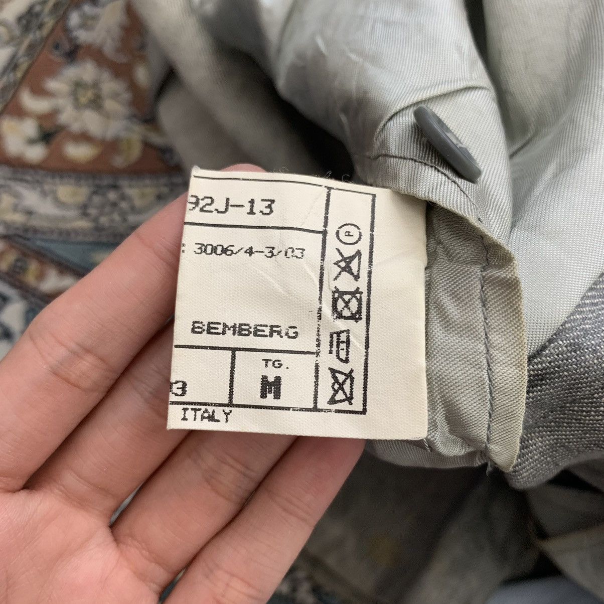 Other FASHION LIBRARY MITSUMINE Italy Designer Grey Blazer Coat Size US M / EU 48-50 / 2 - 5 Thumbnail