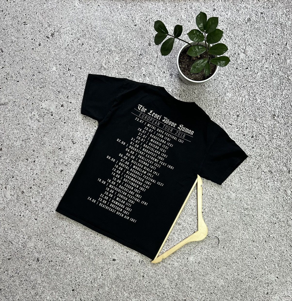 Band Tees The Level Above Human Ingested European Tour 2018 Tee Size US XL / EU 56 / 4 - 2 Thumbnail