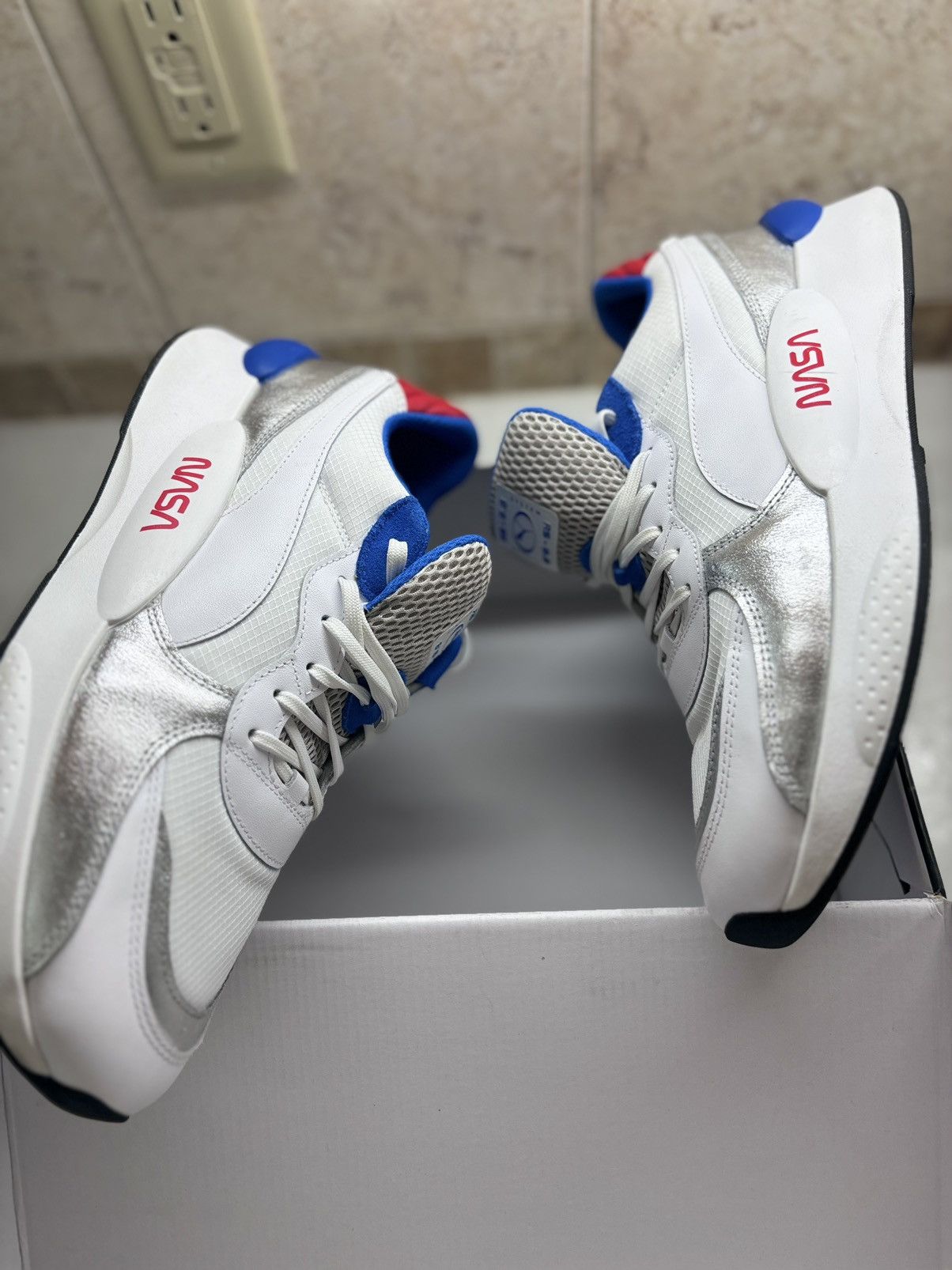 NASA × Puma puma RS 9.8 Space Agency RS running system size 12 Size US 12 / EU 45 - 13 Thumbnail