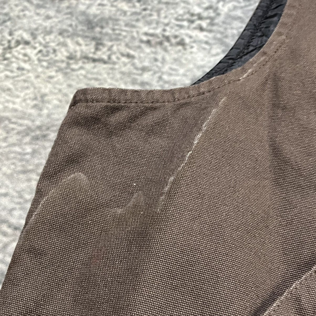 Carhartt VINTAGE CARHARTT BROWN CANVAS WORKWEAR VEST XXL Size US XXL / EU 58 / 5 - 6 Thumbnail
