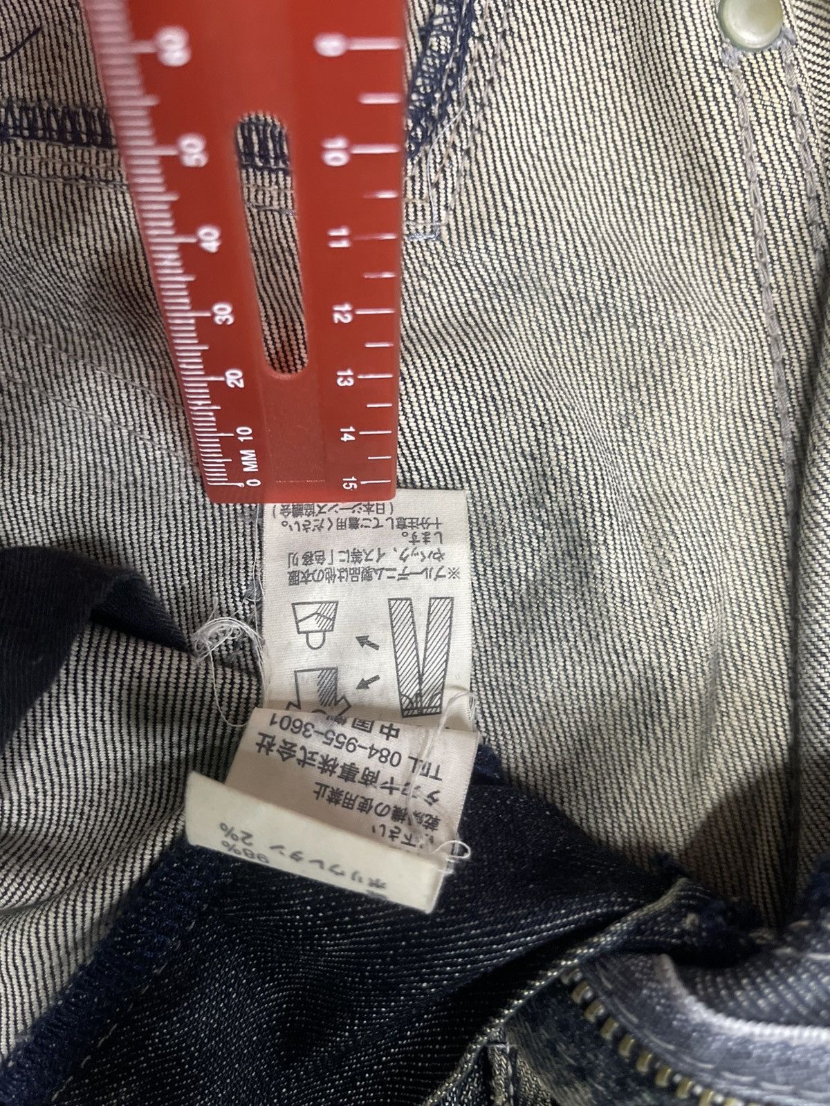 Marithe + Francois Girbaud MFG Marithe Francois Girbaud M7-1343 Distressed Jeans Size US 30 / EU 46 - 12 Thumbnail