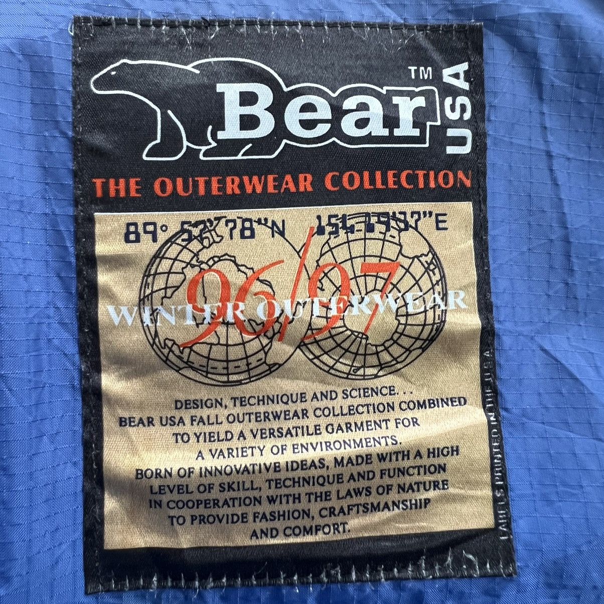 Other × Vintage Vintage 90s Bear USA Puffer Jacket Size US XL / EU 56 / 4 - 10 Thumbnail