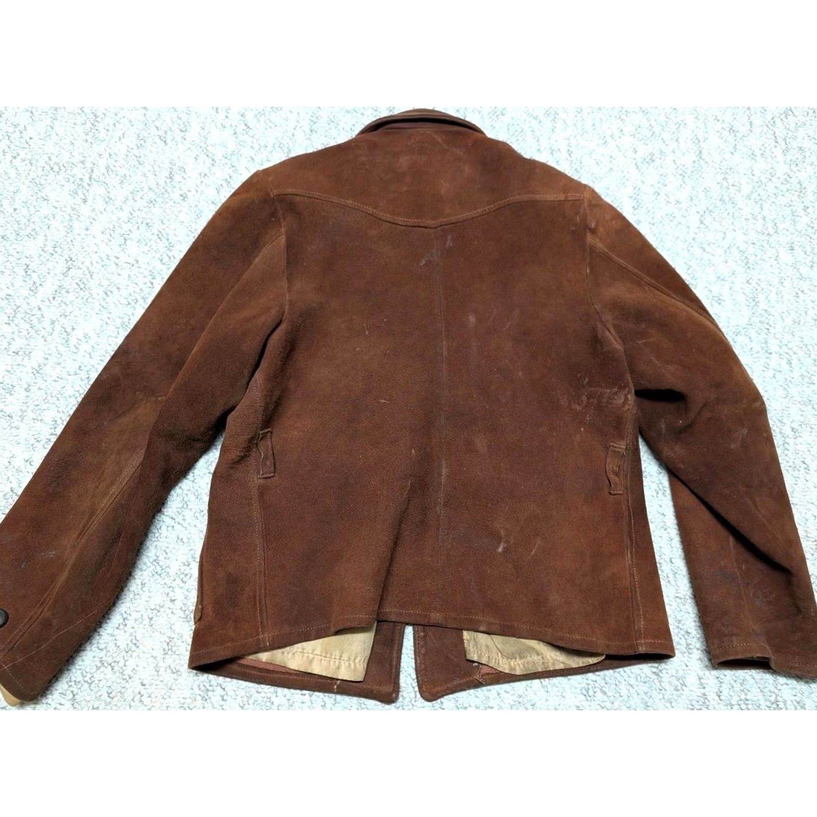 Vintage VINTAGE DEERSKIN suede leather M western ROCKABILLY blazer jacket Women Size M / US 6-8 / IT 42-44 - 2 Thumbnail
