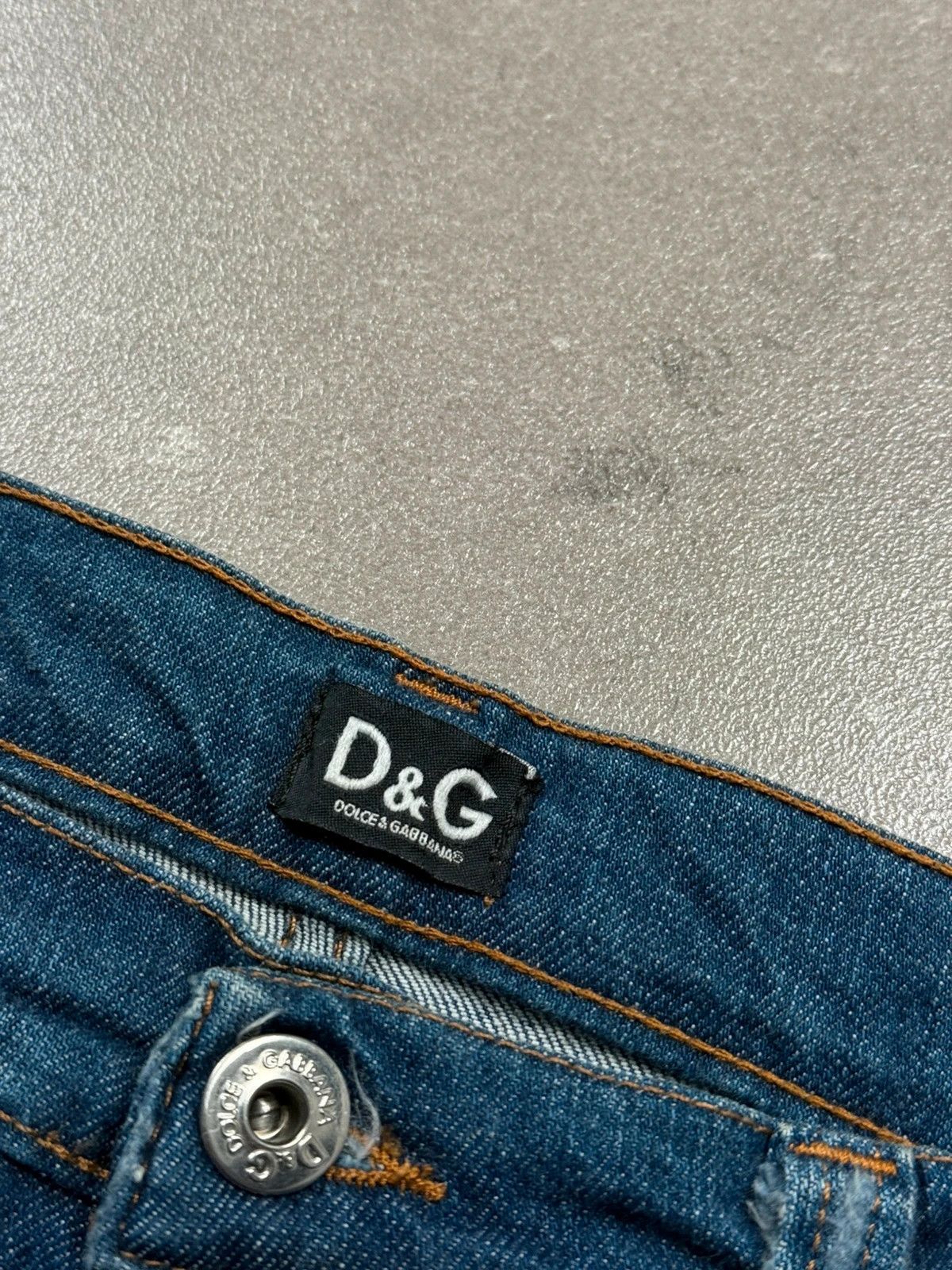Dolce & Gabbana Dolce Gabbana jean y2k vintage 90s 00s but cat rap hip hop Size 30" / US 8 / IT 44 - 7 Thumbnail