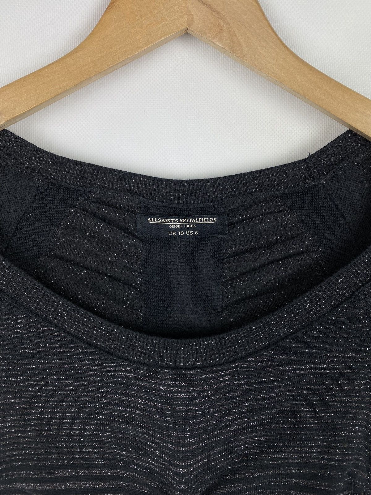 Allsaints × Japanese Brand Allsaints Vikrama Bodycon ladies long sleeve metal dress Size M / US 6-8 / IT 42-44 - 8 Thumbnail