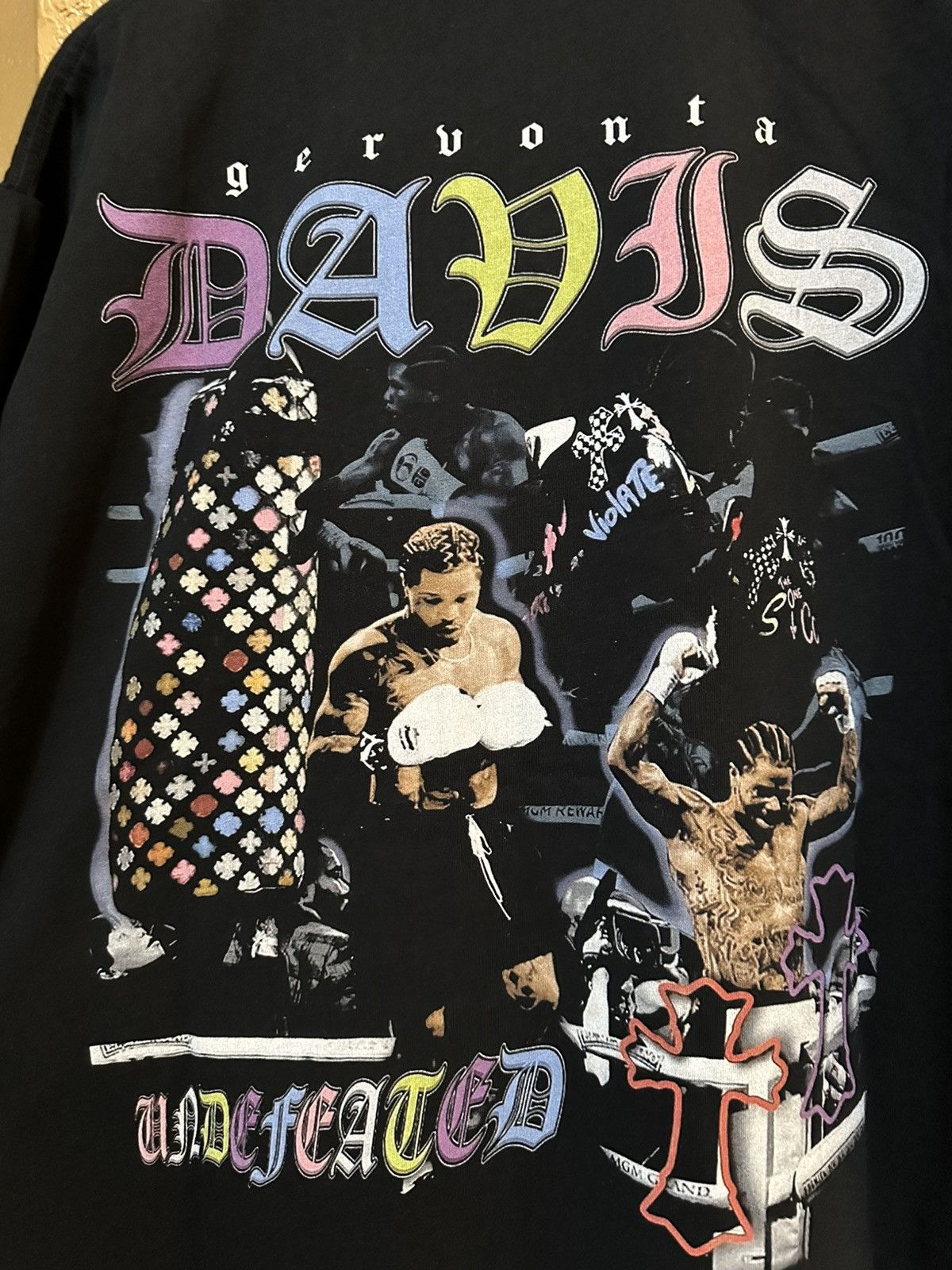 Vintage Gervonta Tank Davis Chrome Boxing tee xl Size US XL / EU 56 / 4 - 3 Thumbnail