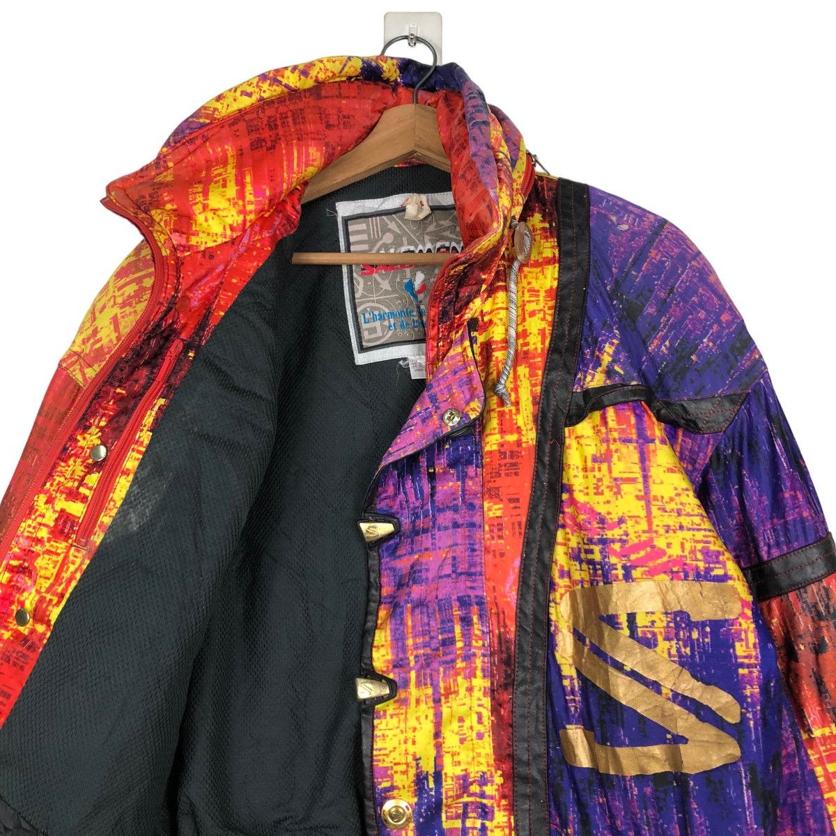 Japanese Brand 🔥Vintage Ski Jacket Winter Salomon Multi Pocket Rare Colour Size US M / EU 48-50 / 2 - 12 Thumbnail