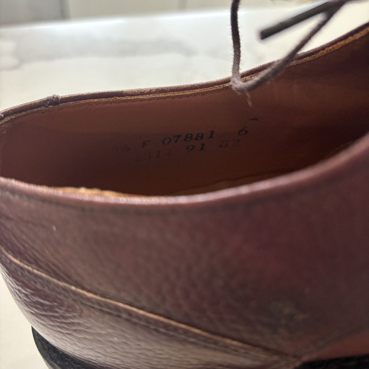 Dack's Vintage Dack’s Oxhide Leather Derby Shoes Size US 8.5 / EU 41-42 - 7 Thumbnail