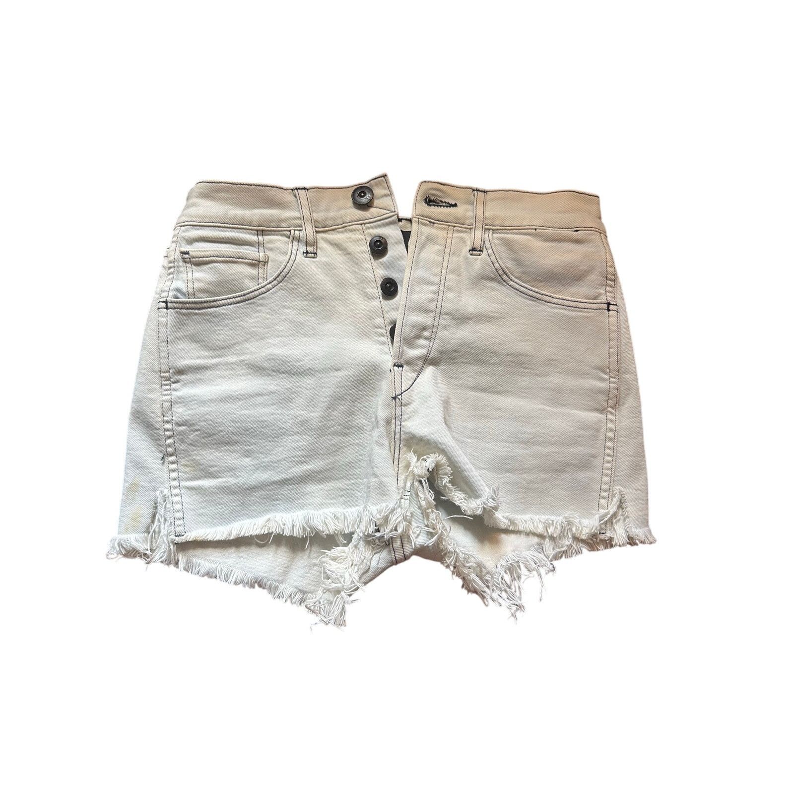 3x1 3x1 NYC White Denim Shorts - Size 25 - Mint Size 25" / US 0 / IT 36 - 3 Thumbnail