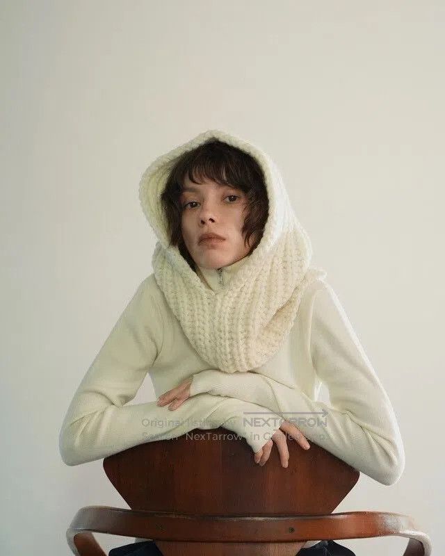 KIJIMA TAKAYUKI KIJIMA TAKAYUKI x CLANE Wool Knit Balaclava. Size ONE SIZE - 7 Thumbnail