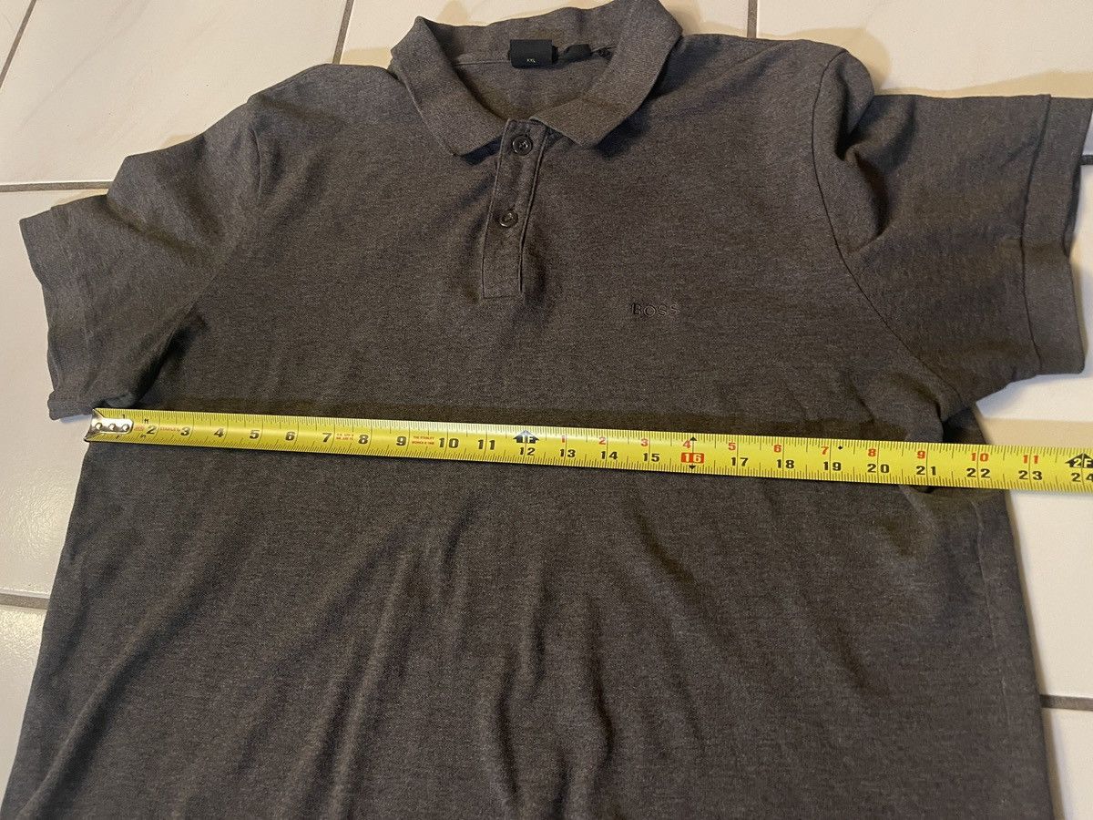 Hugo Boss Boss Hugo Boss Polo Shirt Mens XXL Gray Regular Fit Size US XXL / EU 58 / 5 - 6 Thumbnail