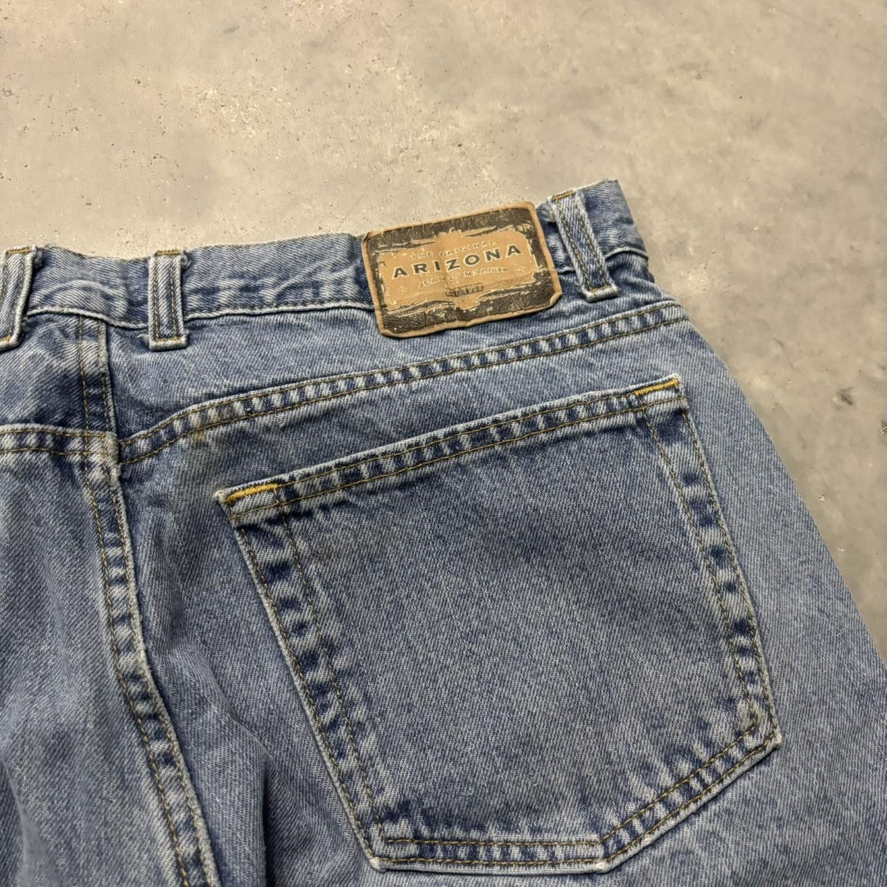 Japanese Brand × Vintage Crazy Vintage Y2K/2000s Grunge Medium Wash Skater Denim Jeans! Size US 34 / EU 50 - 7 Thumbnail