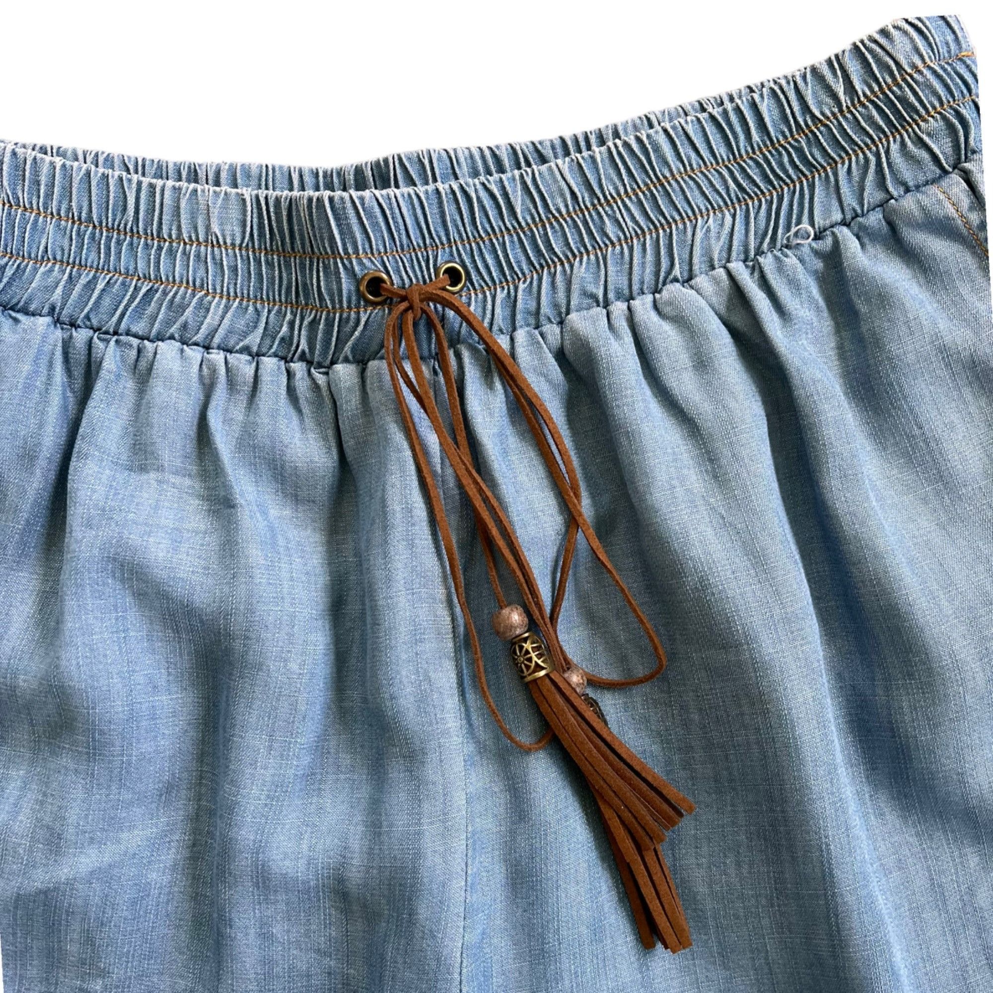 Other Sadie & Sage Boho Elastic Waist Shorts M Size 28" / US 6 / IT 42 - 2 Thumbnail