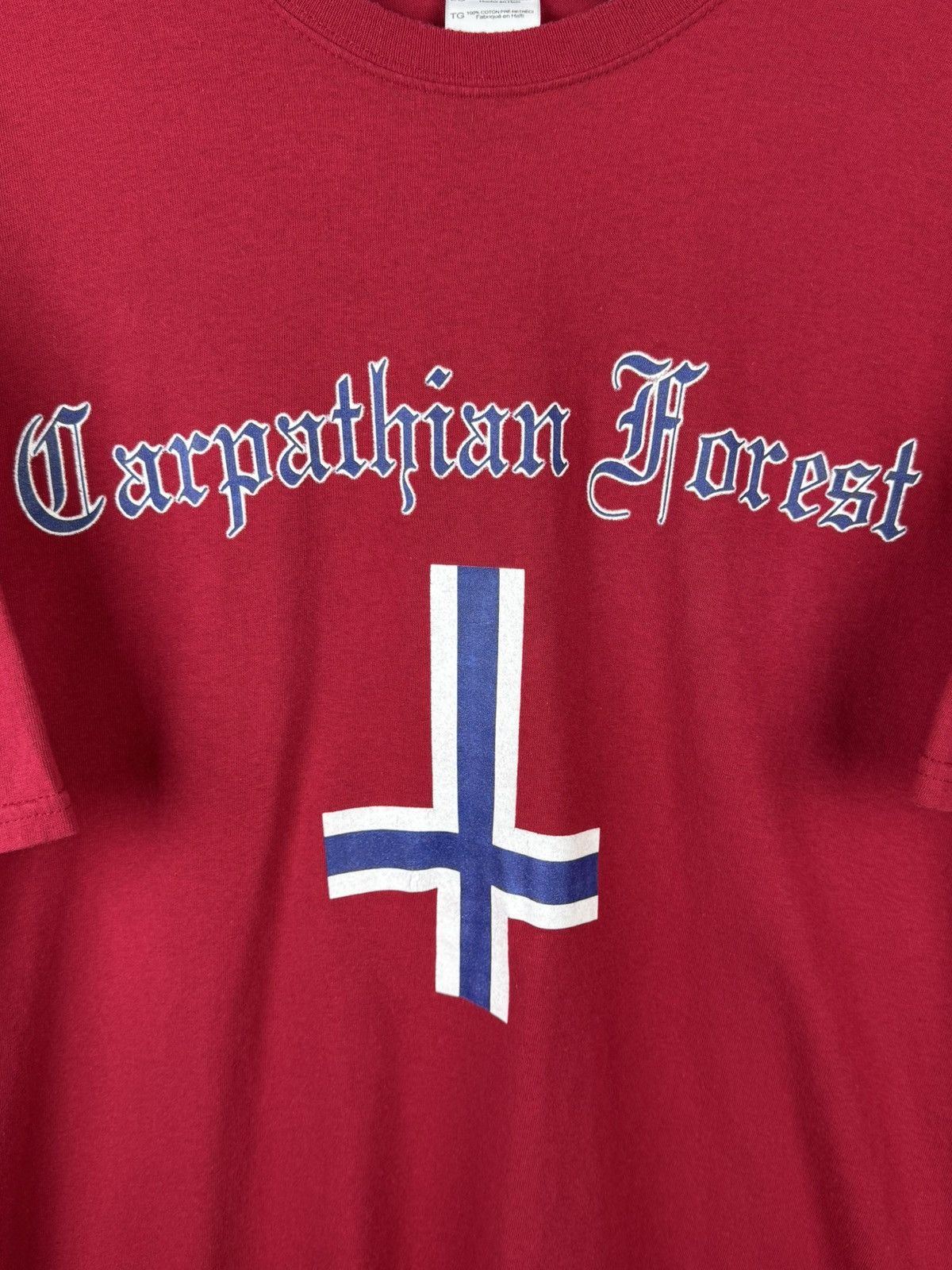 Band Tees 00s Vintage Carpathian Forest 2005 Black Metal T-Shirt Size US XL / EU 56 / 4 - 2 Thumbnail